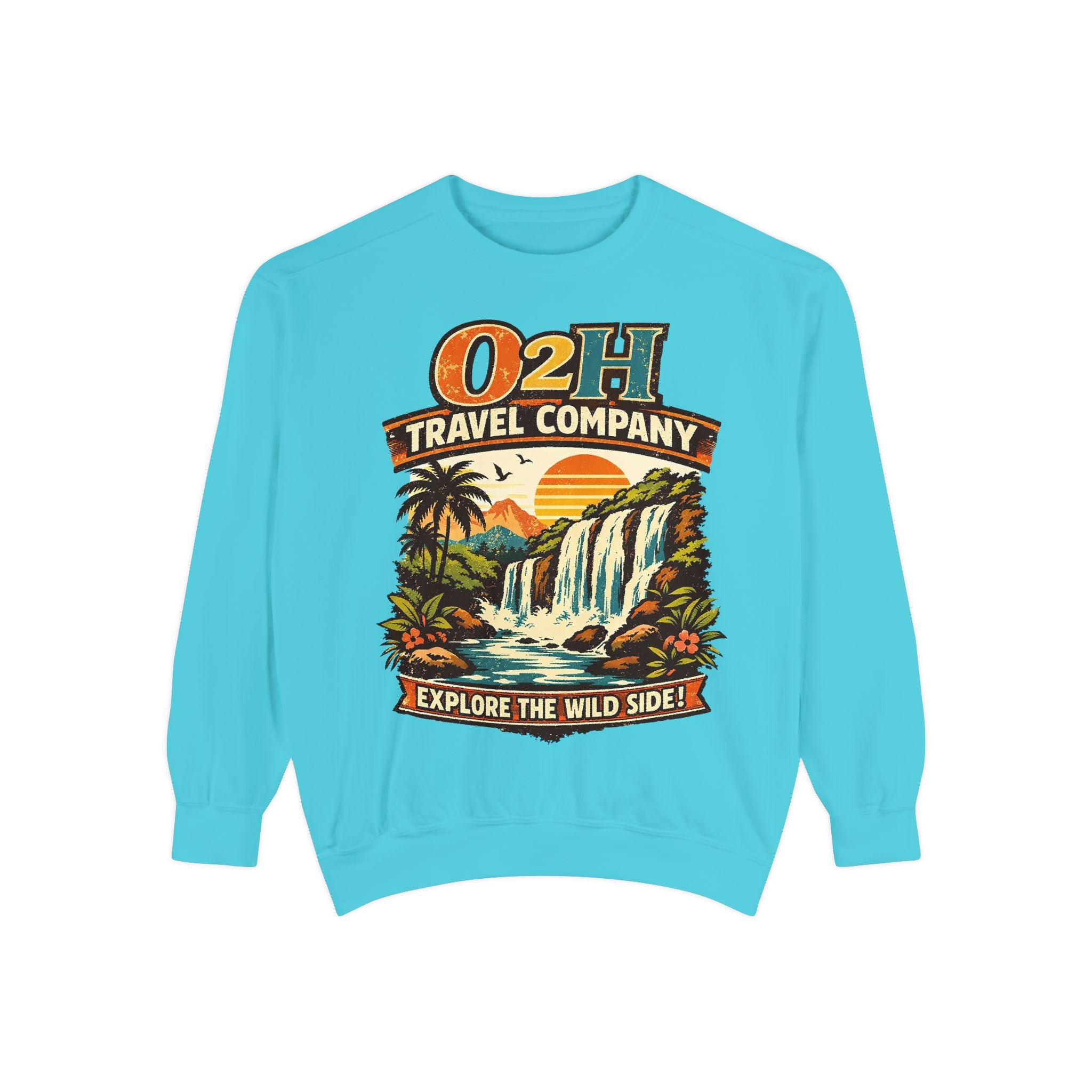 Travel Company Sweatshirt – "O2H Travel Company: Explore the Wild Side"