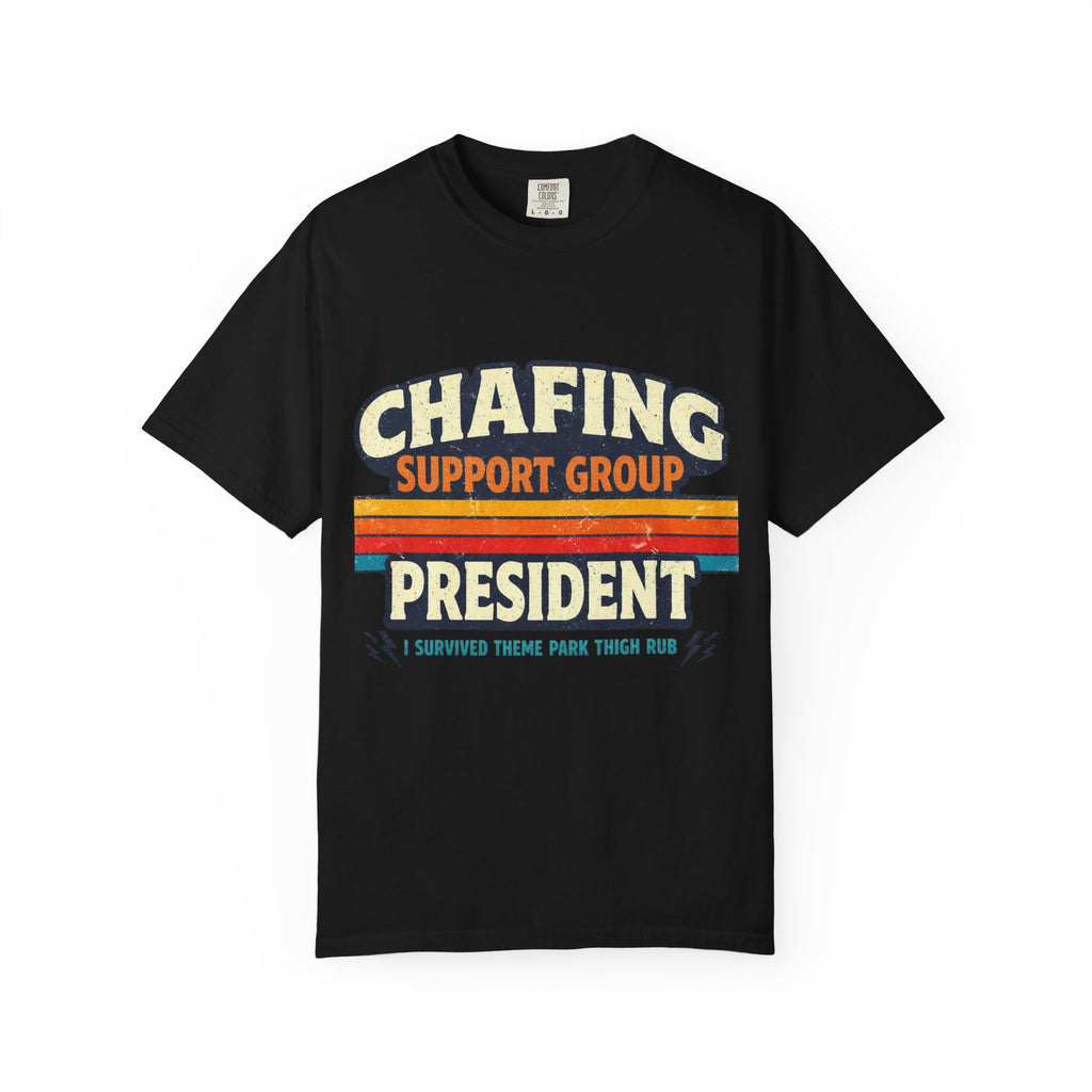 Chafing Support Group President T-Shirt — Funny Running/Marathon Recovery Tee