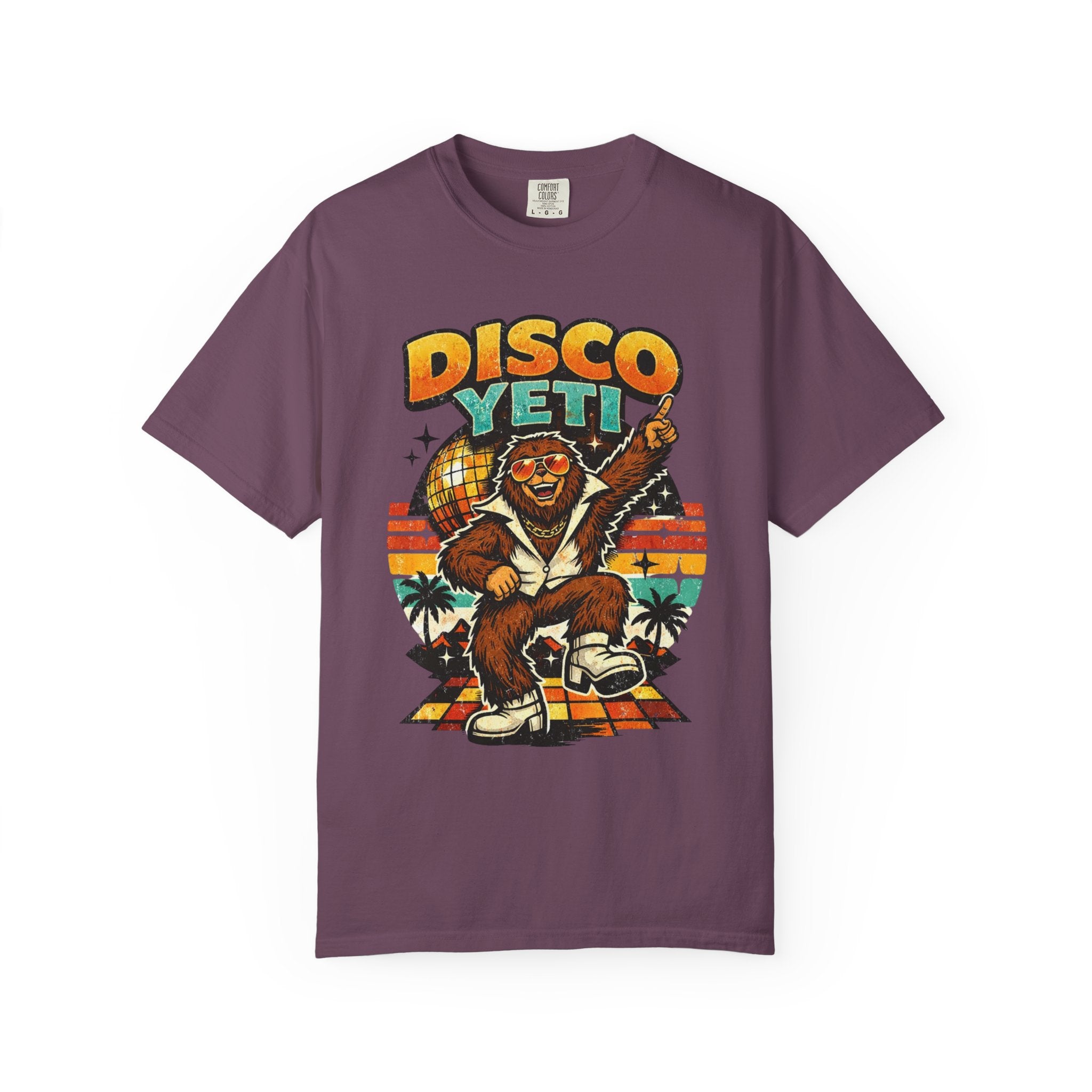 Disco Yeti T-Shirt — Retro 70s Funk Graphic Tee