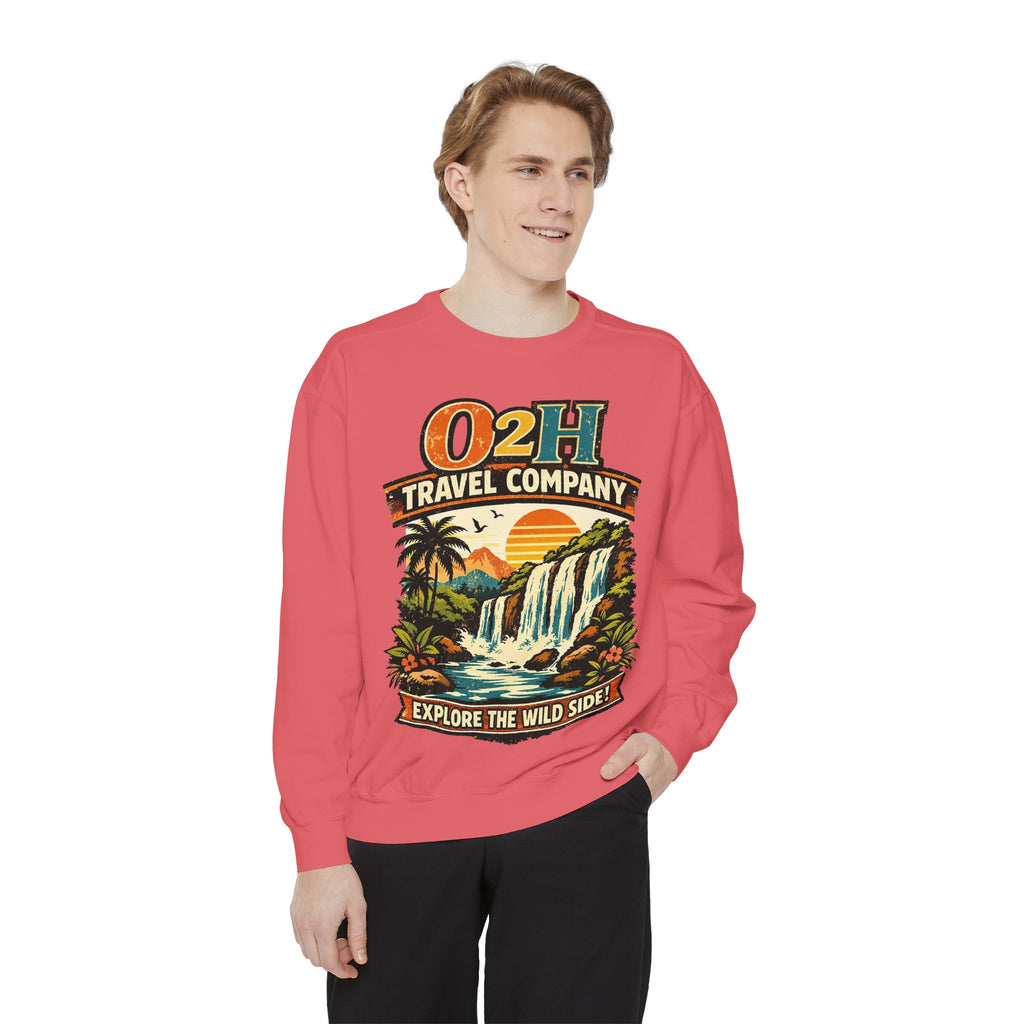Travel Company Sweatshirt – "O2H Travel Company: Explore the Wild Side"