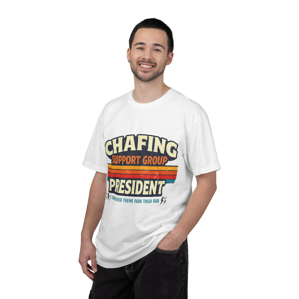 Chafing Support Group President T-Shirt — Funny Running/Marathon Recovery Tee