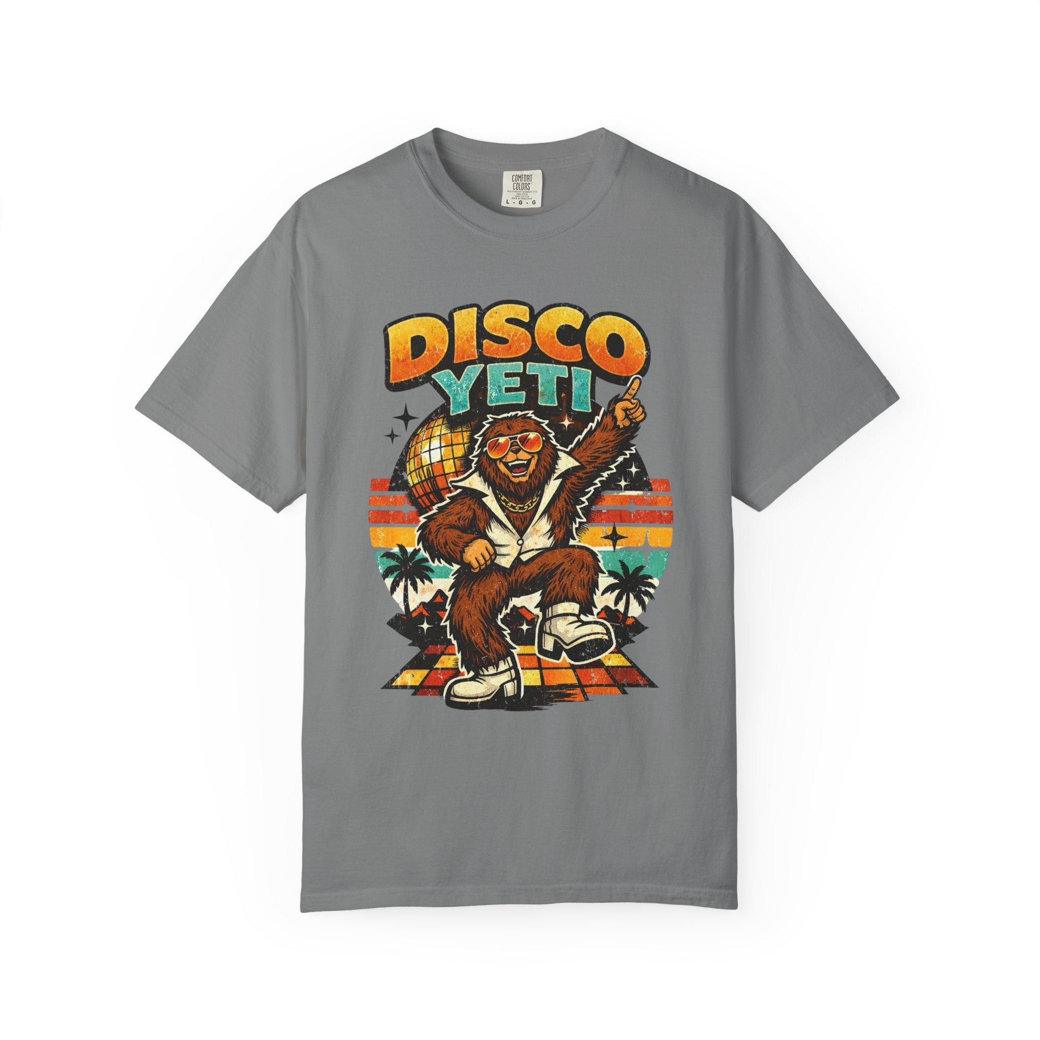 Disco Yeti T-Shirt — Retro 70s Funk Graphic Tee