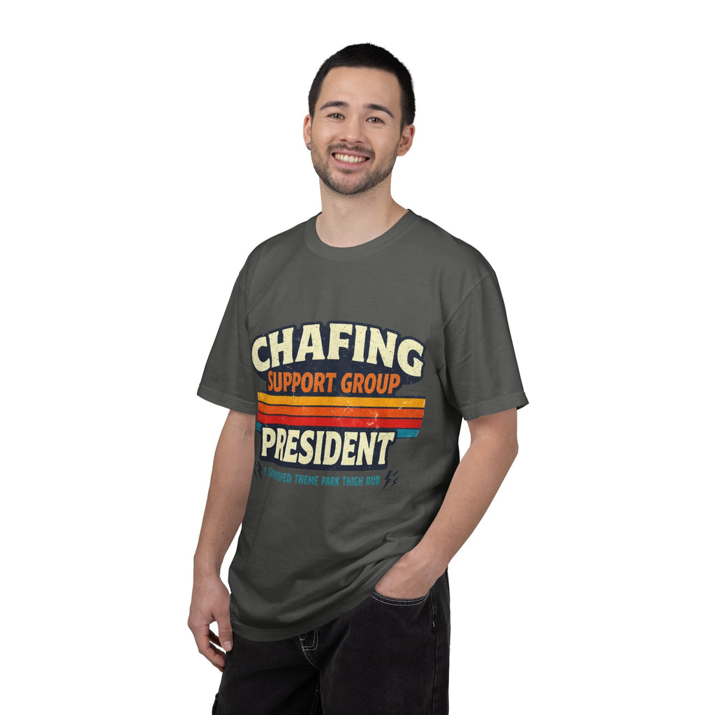 Chafing Support Group President T-Shirt — Funny Running/Marathon Recovery Tee