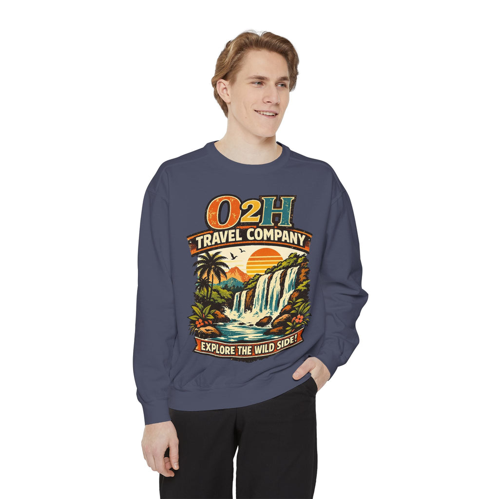 Travel Company Sweatshirt – "O2H Travel Company: Explore the Wild Side"