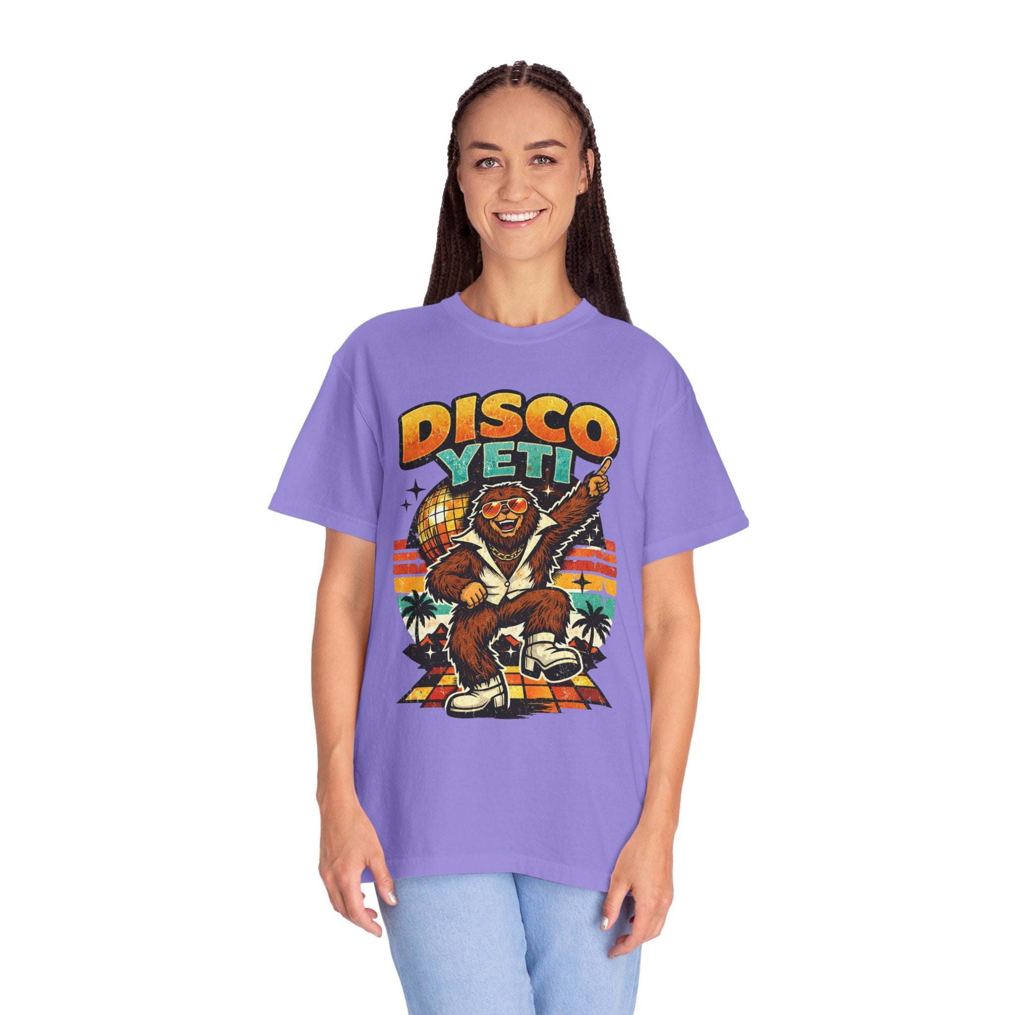 Disco Yeti T-Shirt — Retro 70s Funk Graphic Tee