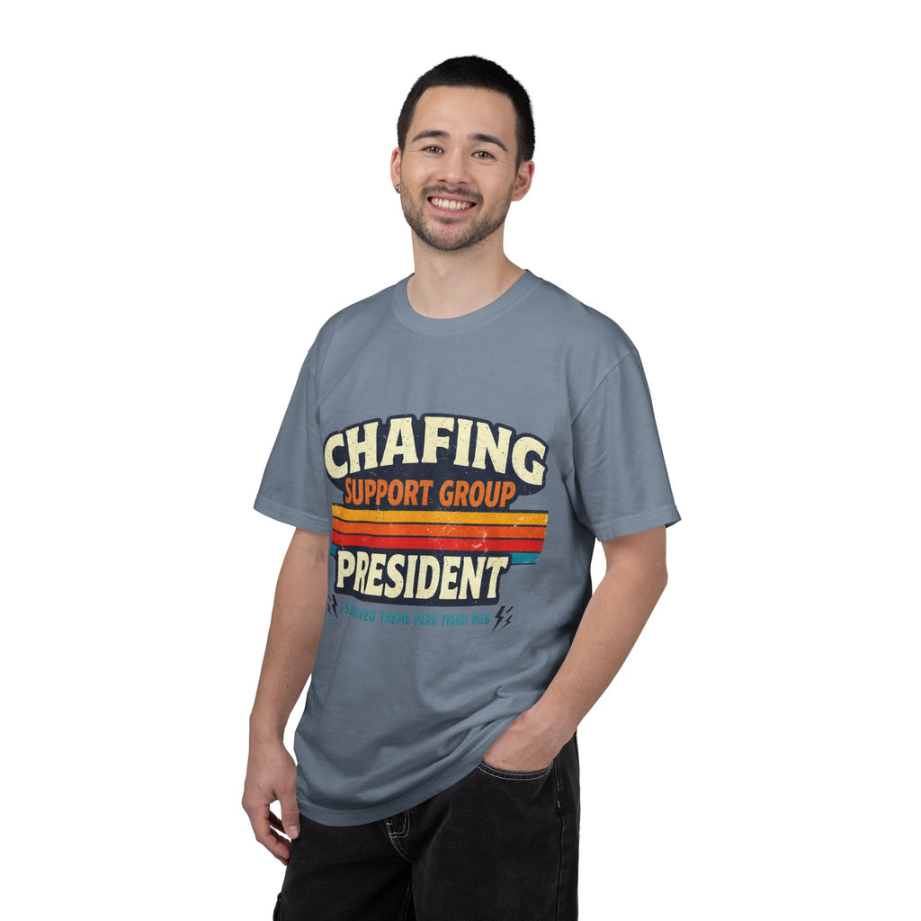 Chafing Support Group President T-Shirt — Funny Running/Marathon Recovery Tee