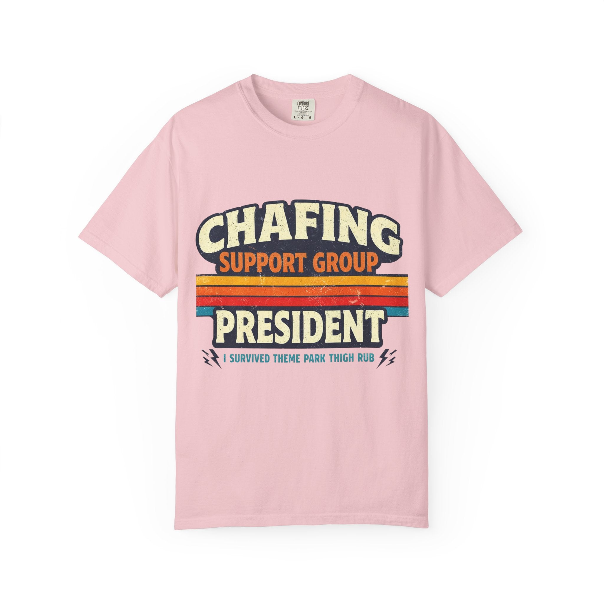 Chafing Support Group President T-Shirt — Funny Running/Marathon Recovery Tee