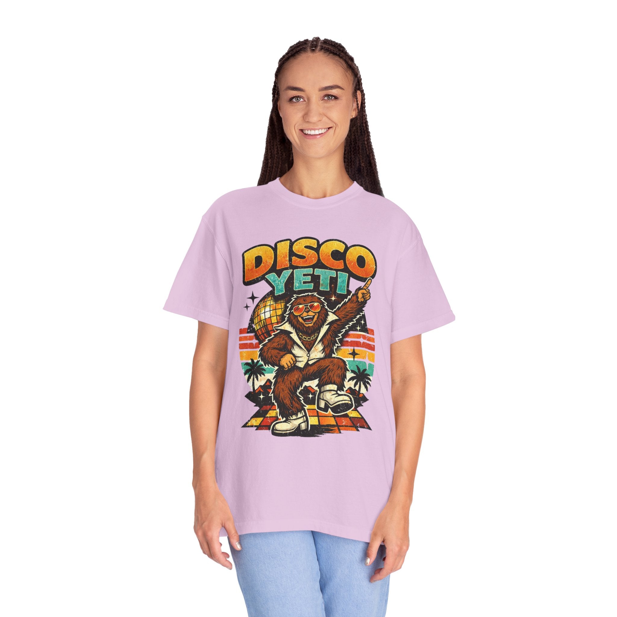 Disco Yeti T-Shirt — Retro 70s Funk Graphic Tee