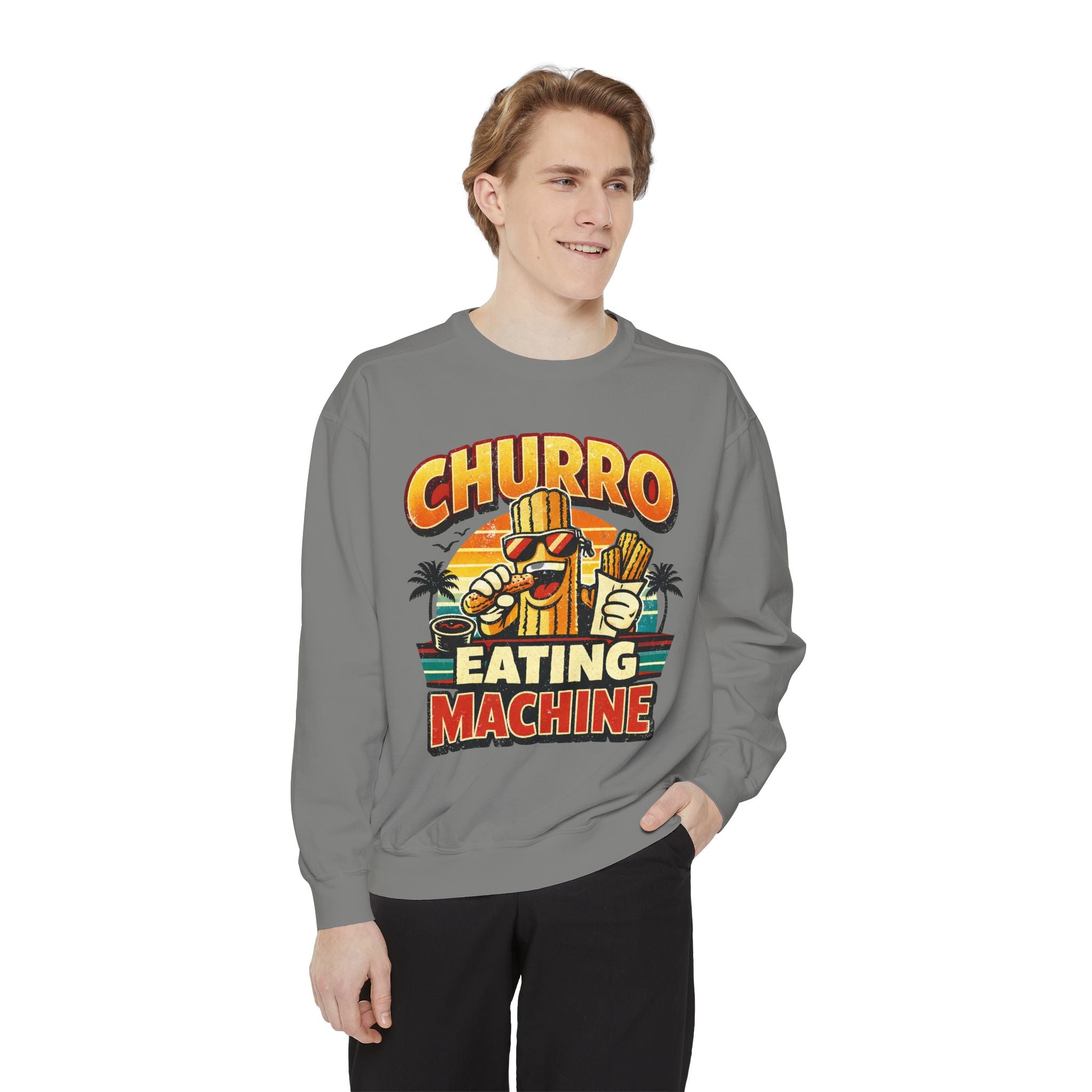 Churro Eating Machine Sweatshirt