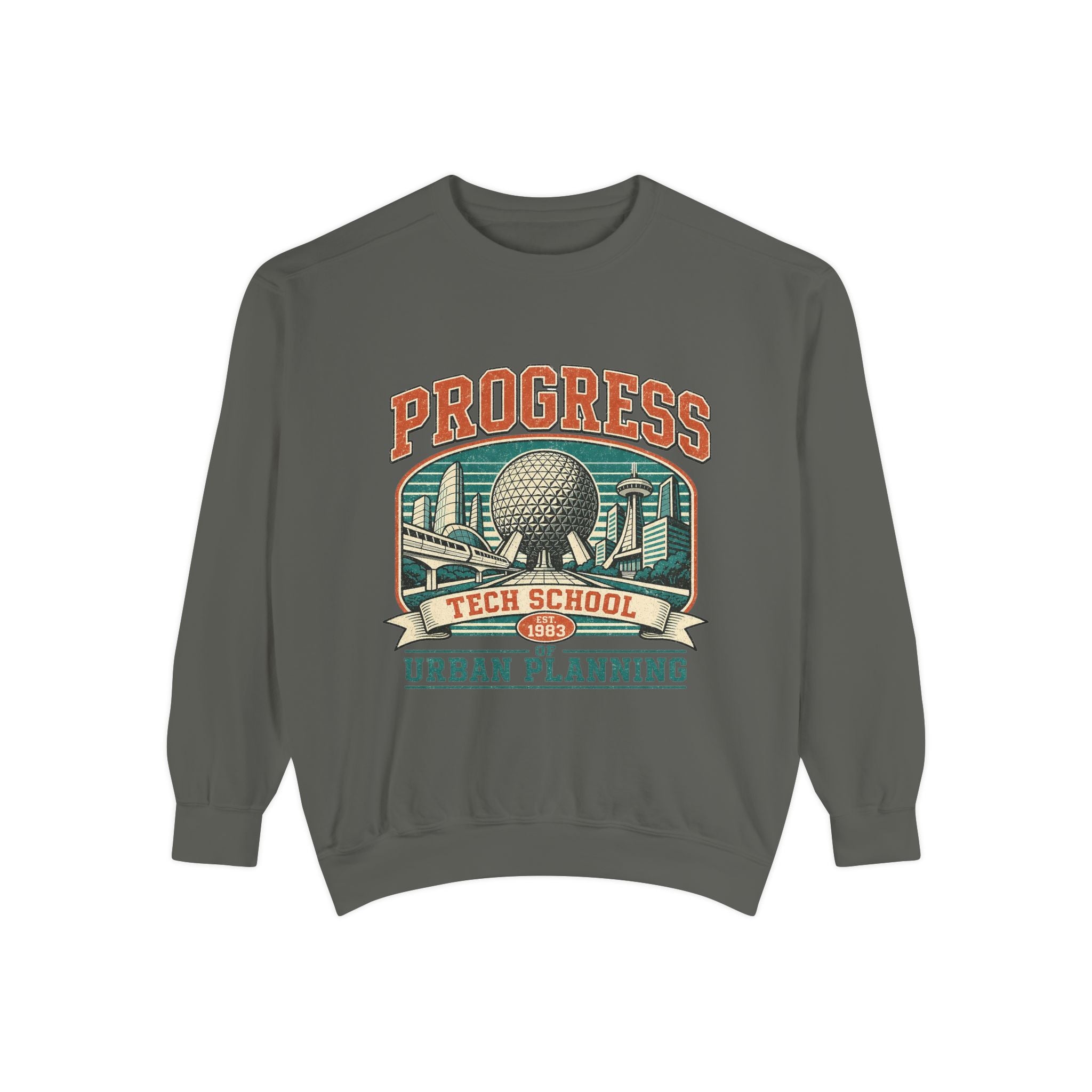 Copy of Urban Planning Tech School T-Shirt — "Progress" Vintage Campus Graphic Tee