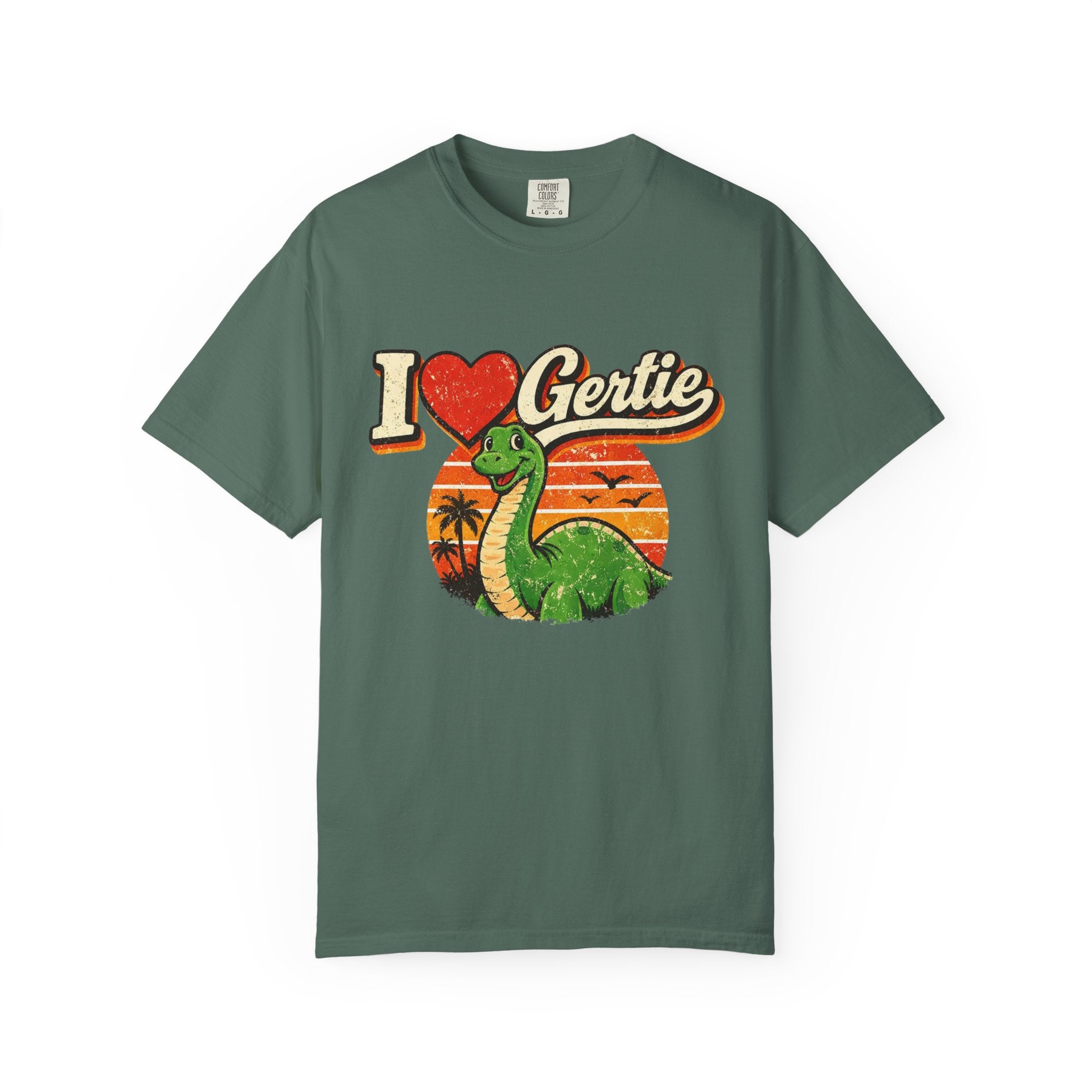 I Heart Gertie T-Shirt — Retro Dino Graphic Tee