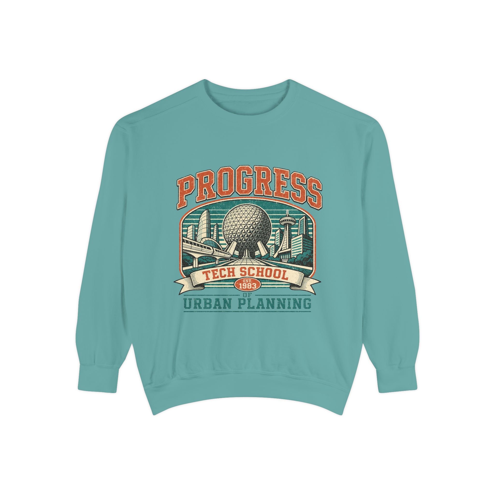 Copy of Urban Planning Tech School T-Shirt — "Progress" Vintage Campus Graphic Tee