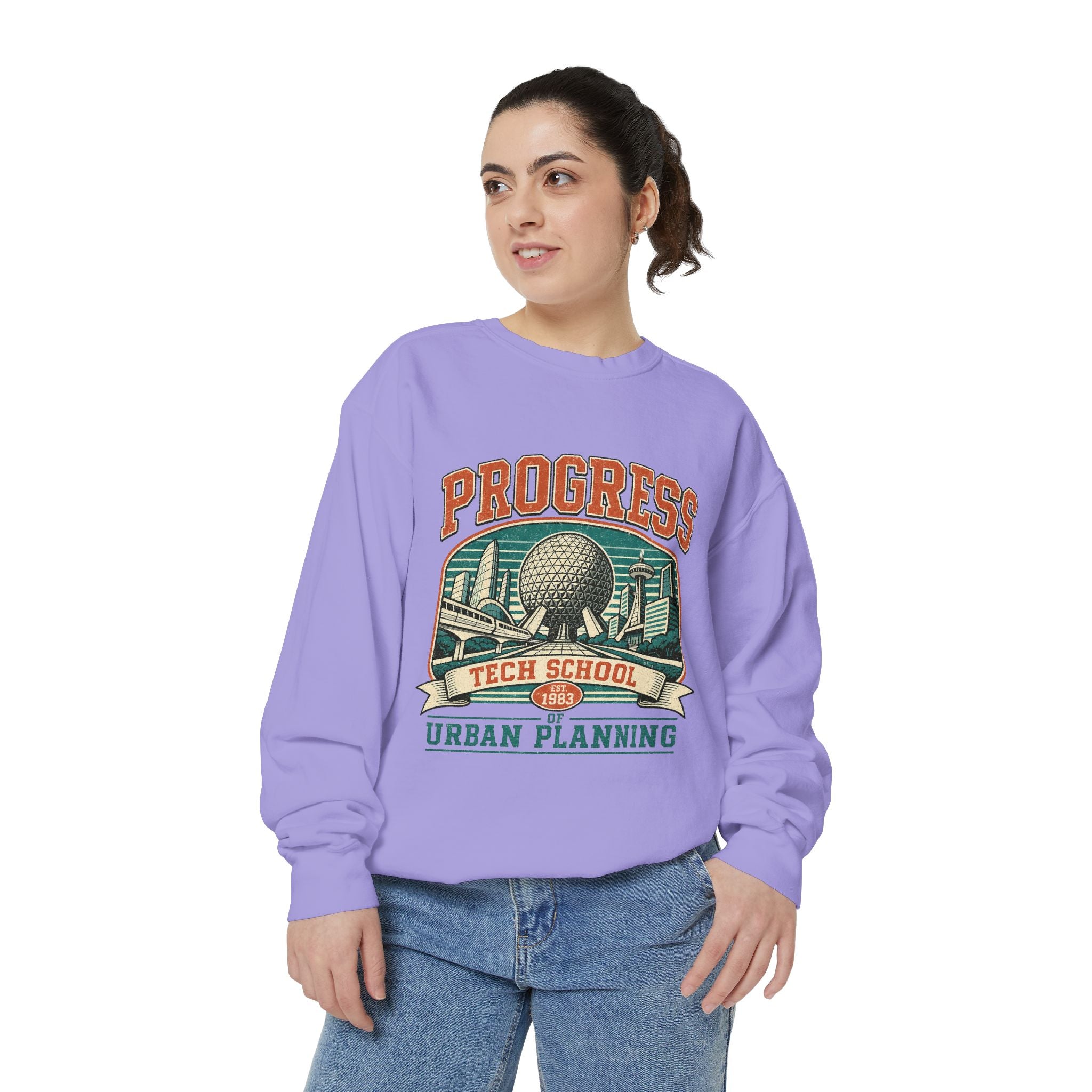 Copy of Urban Planning Tech School T-Shirt — "Progress" Vintage Campus Graphic Tee