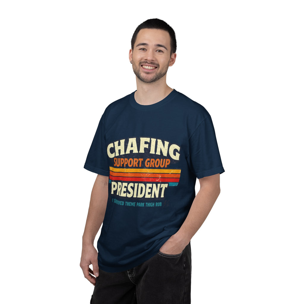 Chafing Support Group President T-Shirt — Funny Running/Marathon Recovery Tee