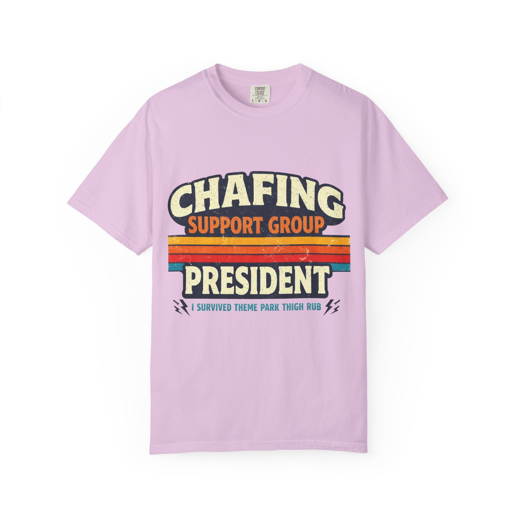 Chafing Support Group President T-Shirt — Funny Running/Marathon Recovery Tee