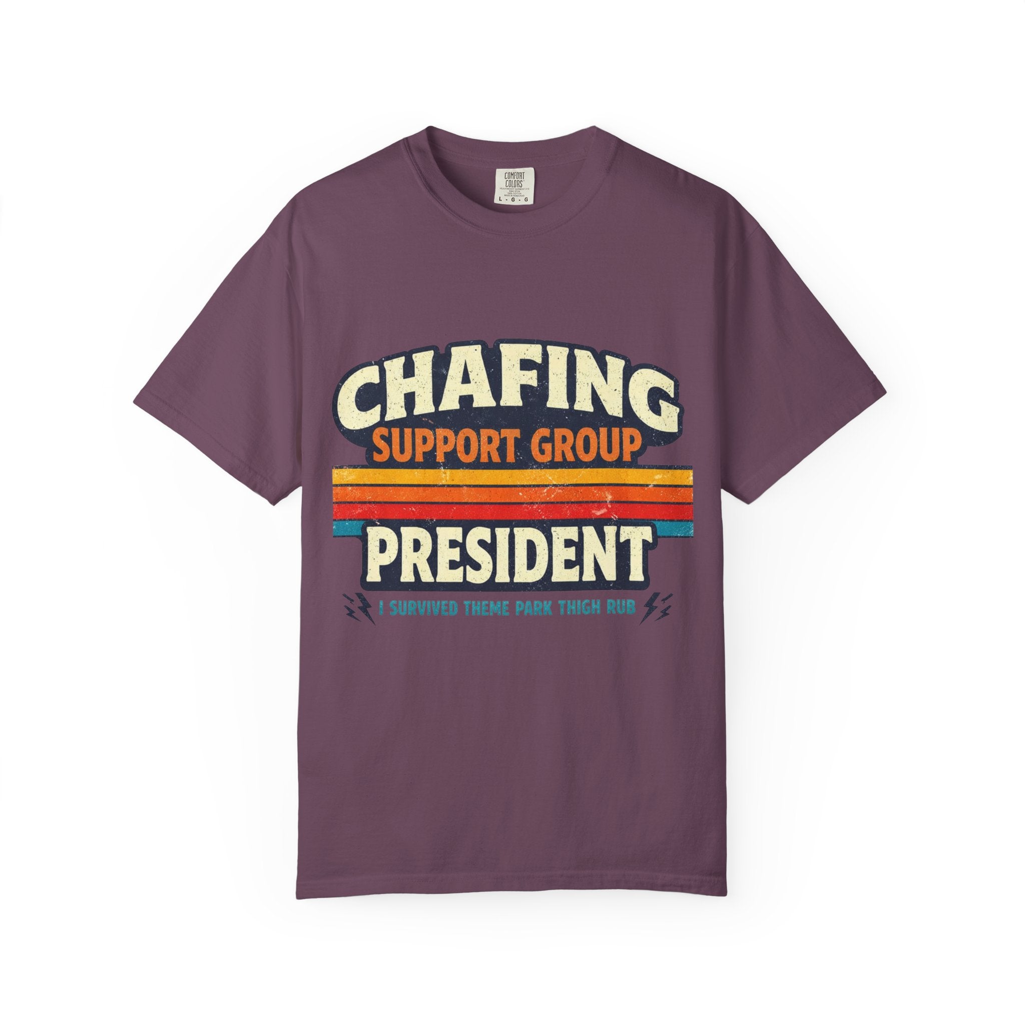 Chafing Support Group President T-Shirt — Funny Running/Marathon Recovery Tee