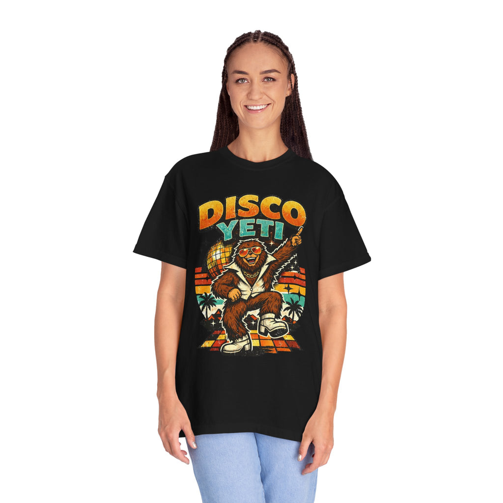 Disco Yeti T-Shirt — Retro 70s Funk Graphic Tee
