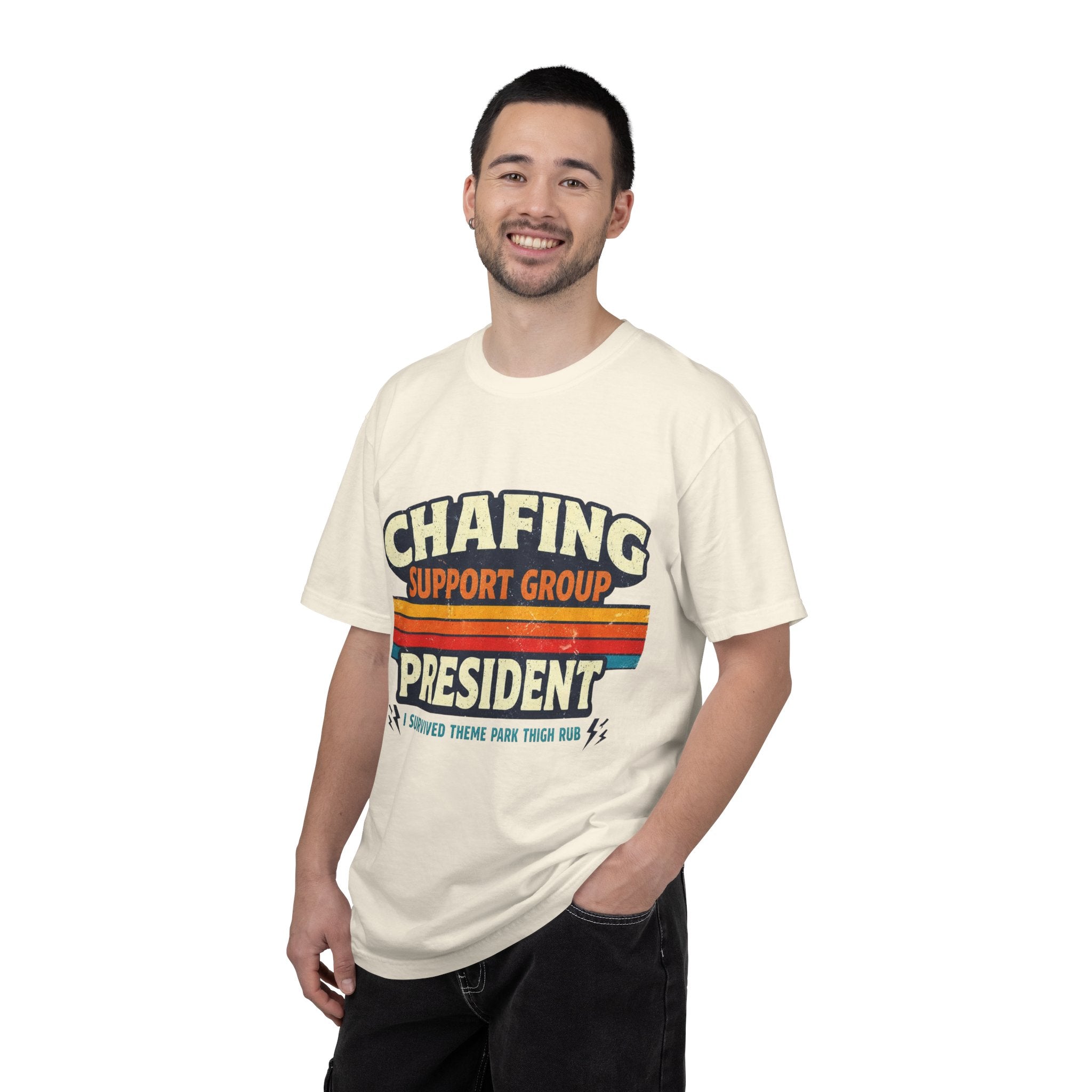 Chafing Support Group President T-Shirt — Funny Running/Marathon Recovery Tee