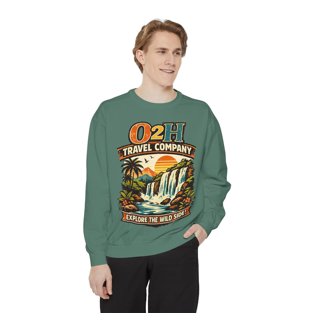 Travel Company Sweatshirt – "O2H Travel Company: Explore the Wild Side"