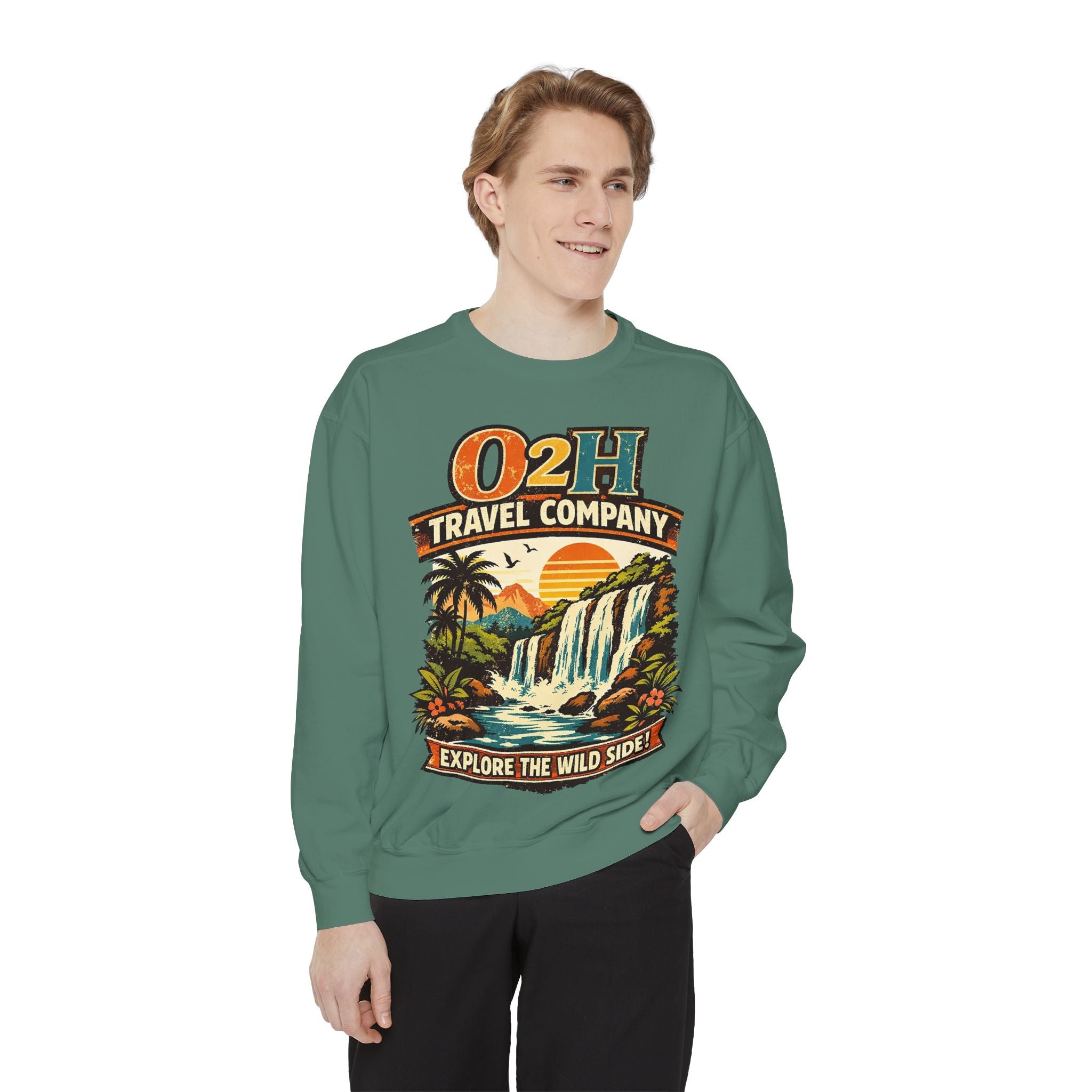 Travel Company Sweatshirt – "O2H Travel Company: Explore the Wild Side"