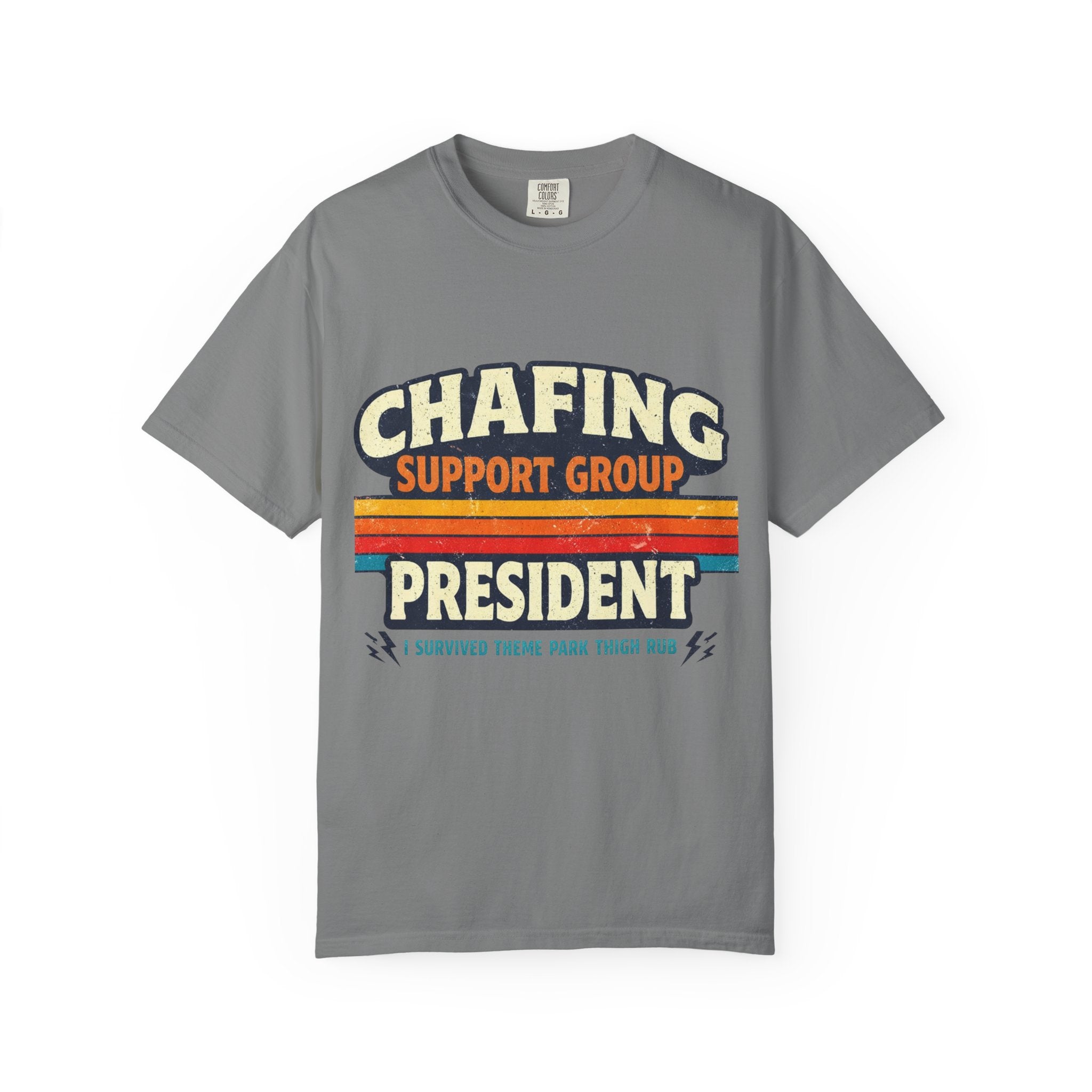 Chafing Support Group President T-Shirt — Funny Running/Marathon Recovery Tee
