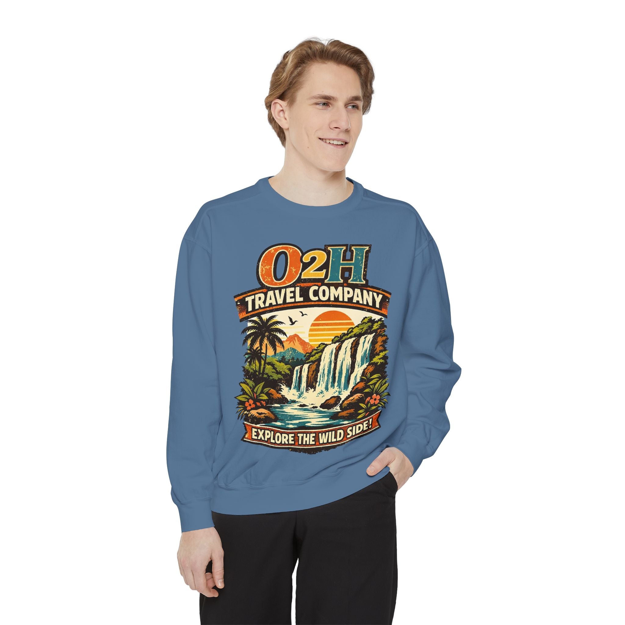 Travel Company Sweatshirt – "O2H Travel Company: Explore the Wild Side"