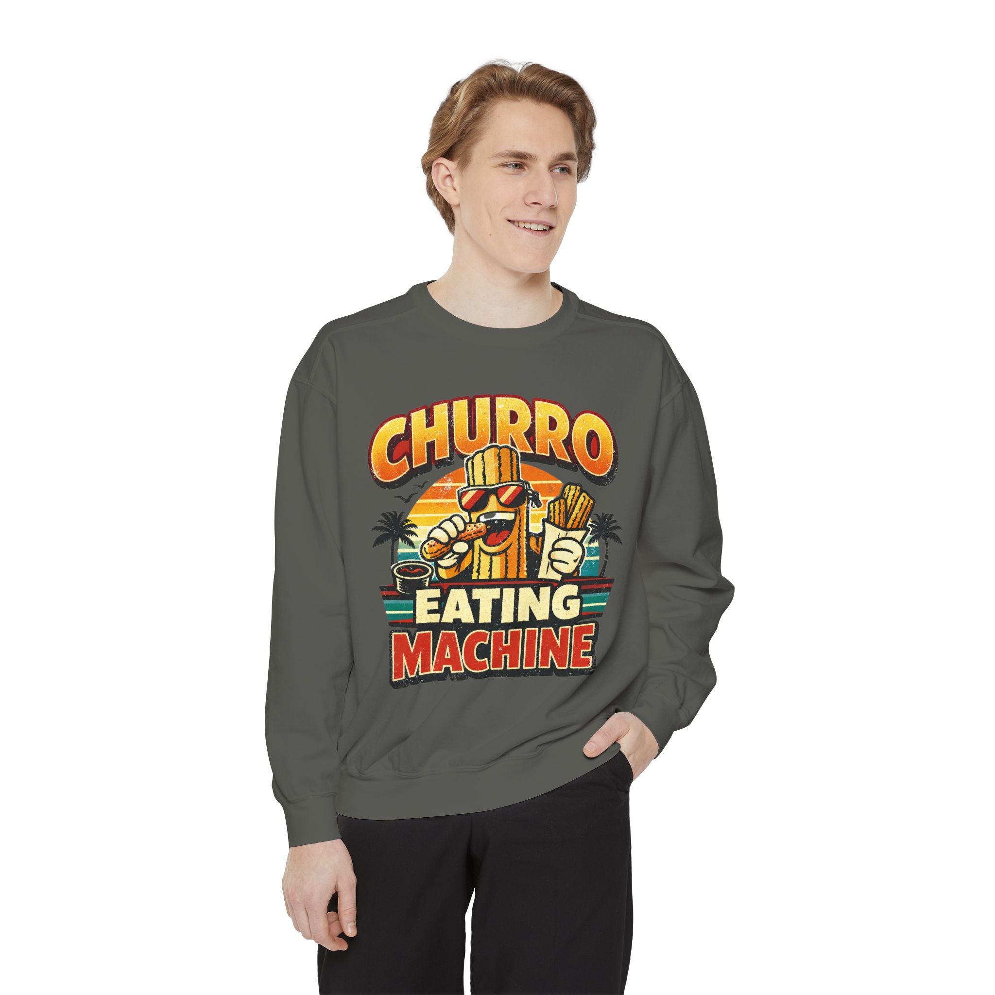 Churro Eating Machine Sweatshirt