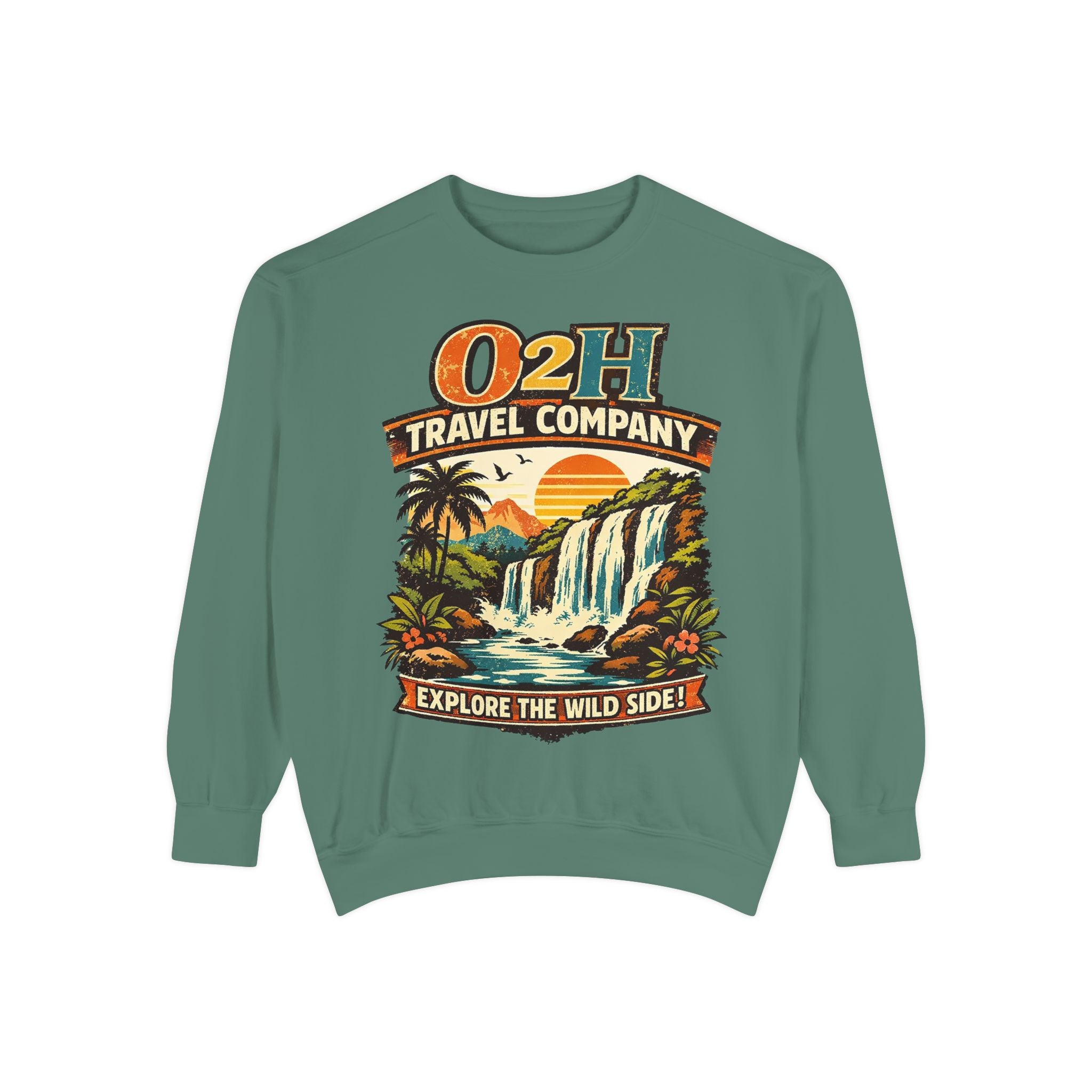 Travel Company Sweatshirt – "O2H Travel Company: Explore the Wild Side"