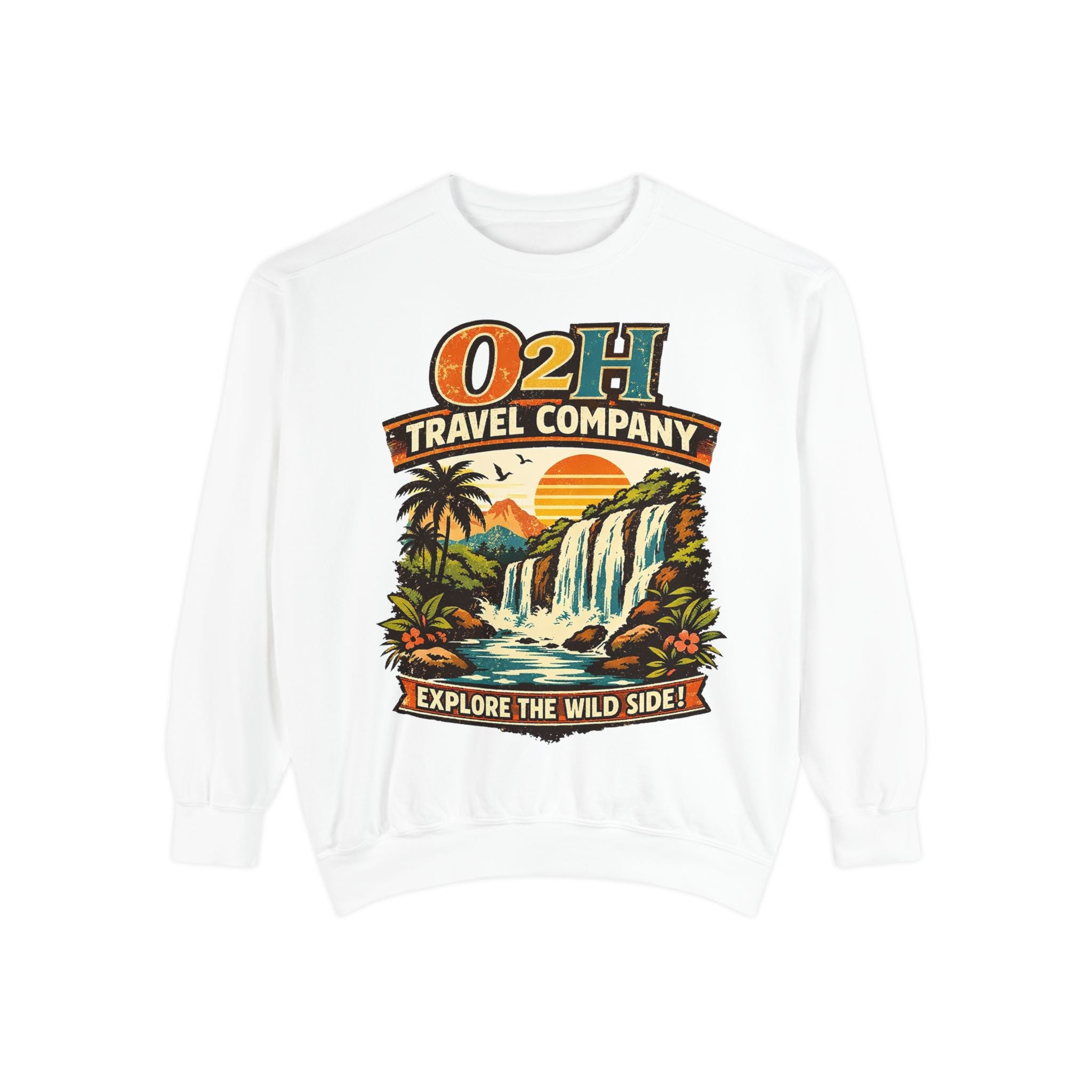 Travel Company Sweatshirt – "O2H Travel Company: Explore the Wild Side"
