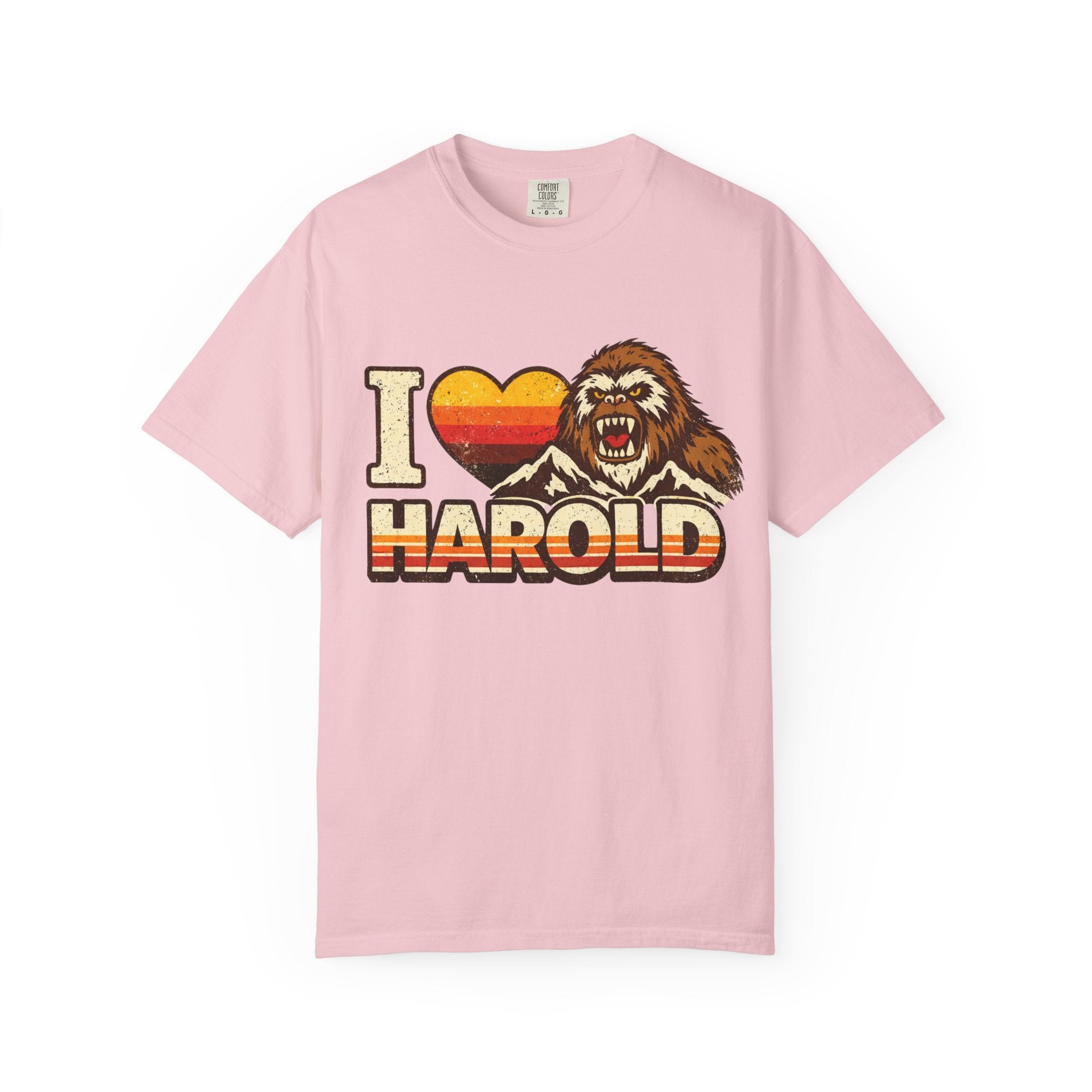 I Heart Harold T-Shirt — Retro Bigfoot/Sasquatch Graphic Tee