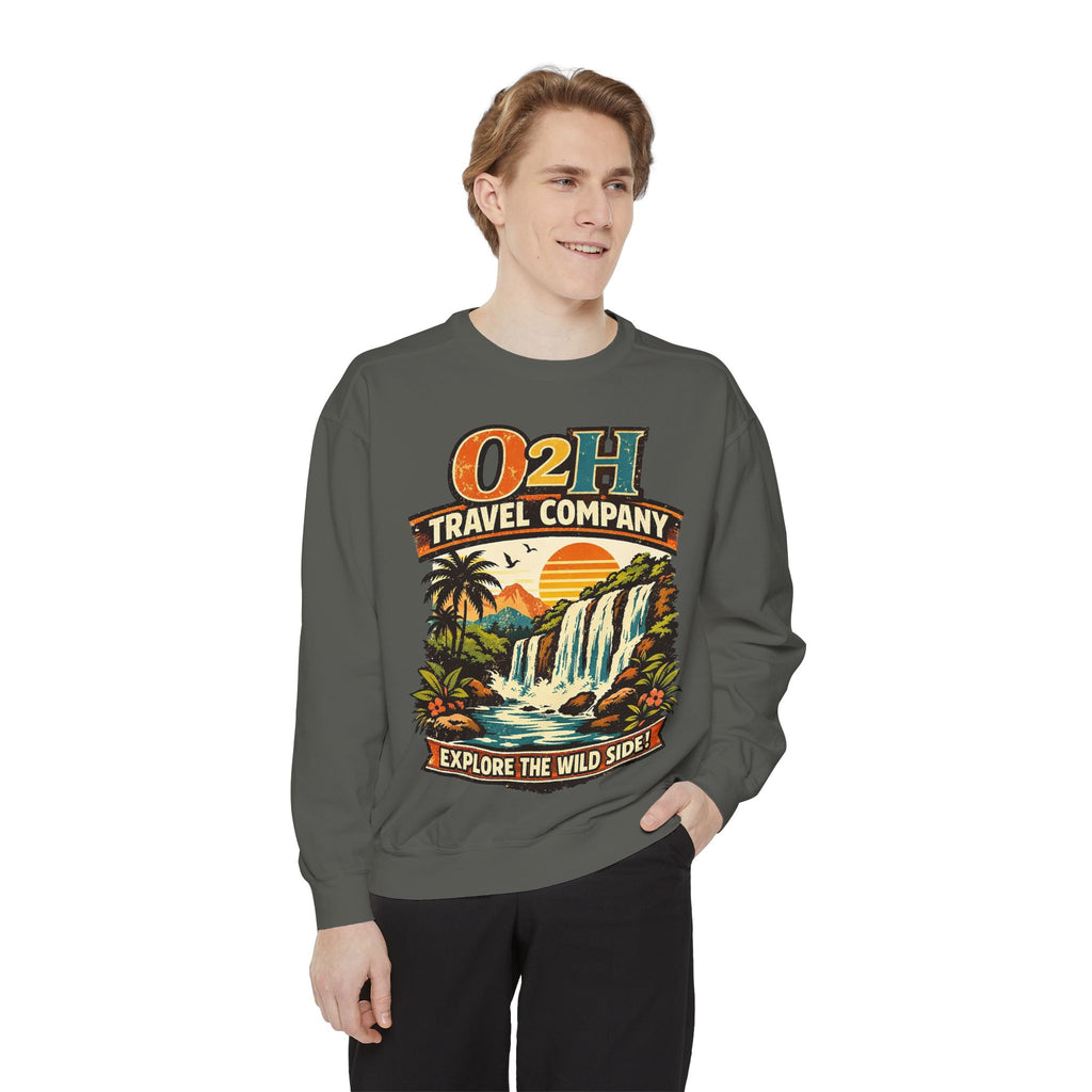 Travel Company Sweatshirt – "O2H Travel Company: Explore the Wild Side"