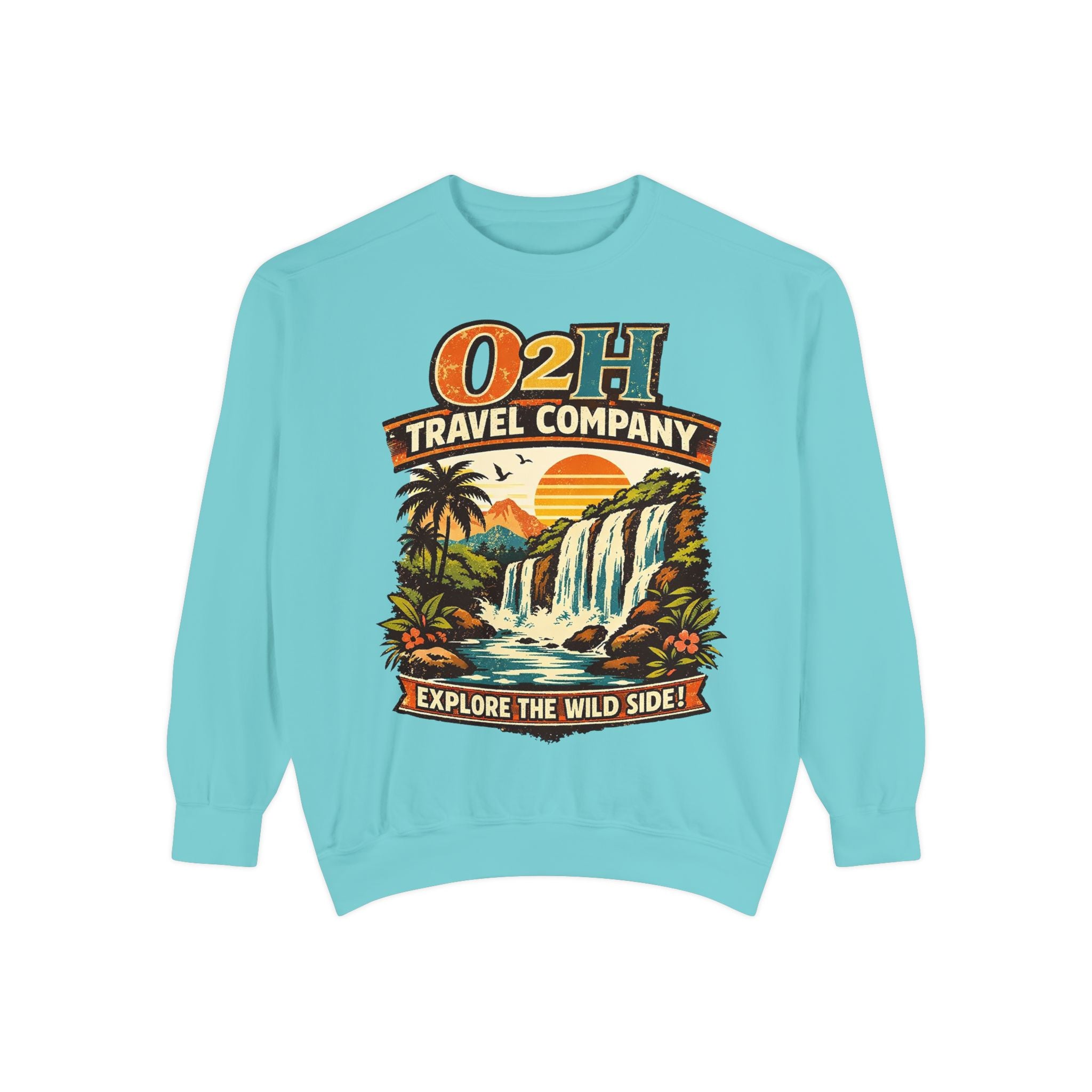 Travel Company Sweatshirt – "O2H Travel Company: Explore the Wild Side"