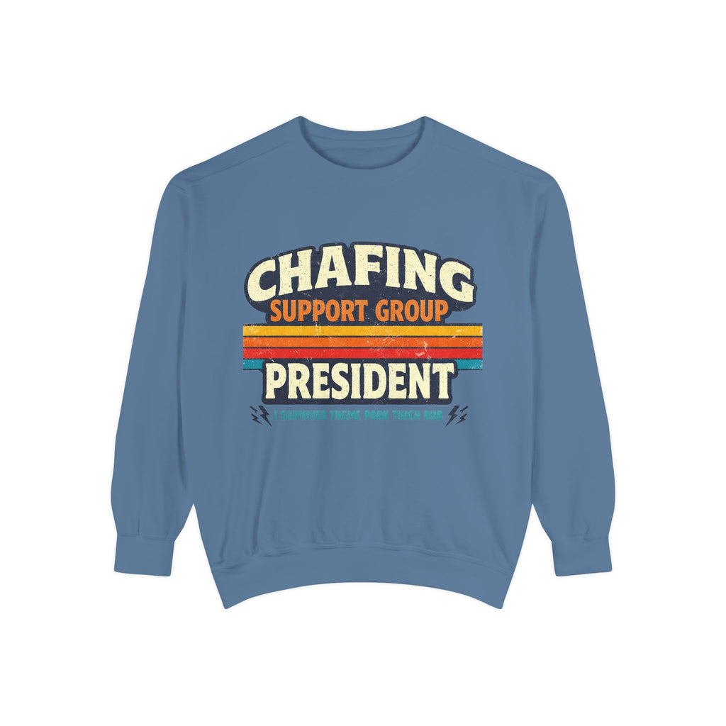 Chafing Support Group President T-Shirt — Funny Running/Marathon Recovery Tee