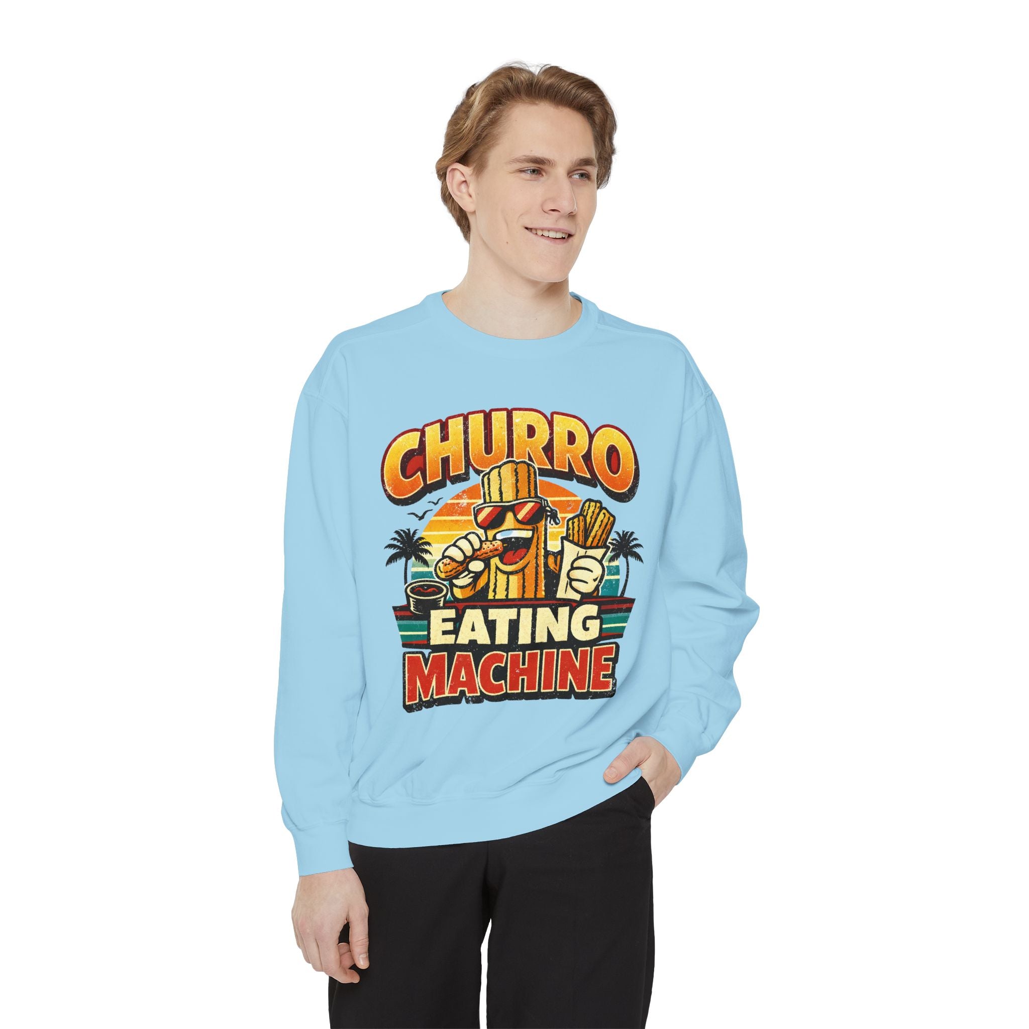 Churro Eating Machine Sweatshirt