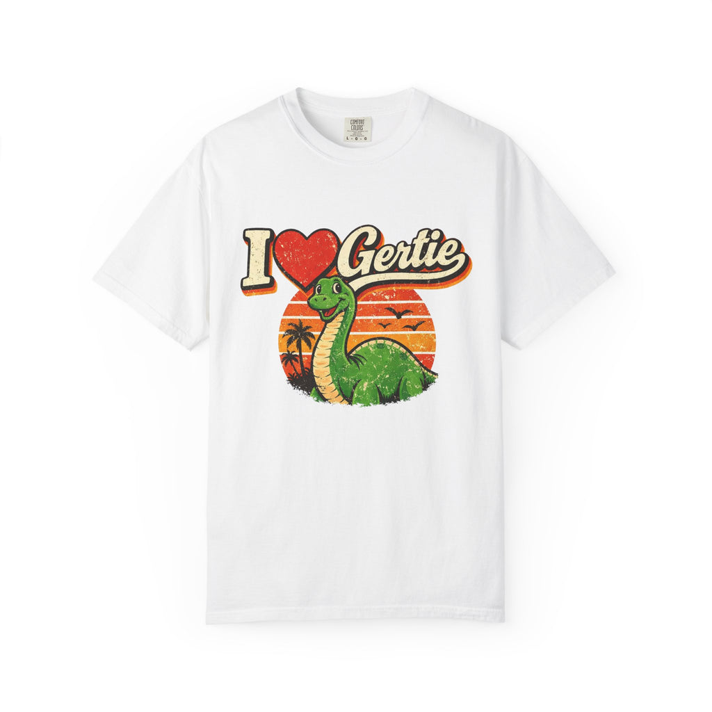 I Heart Gertie T-Shirt — Retro Dino Graphic Tee