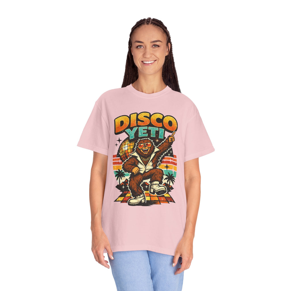 Disco Yeti T-Shirt — Retro 70s Funk Graphic Tee
