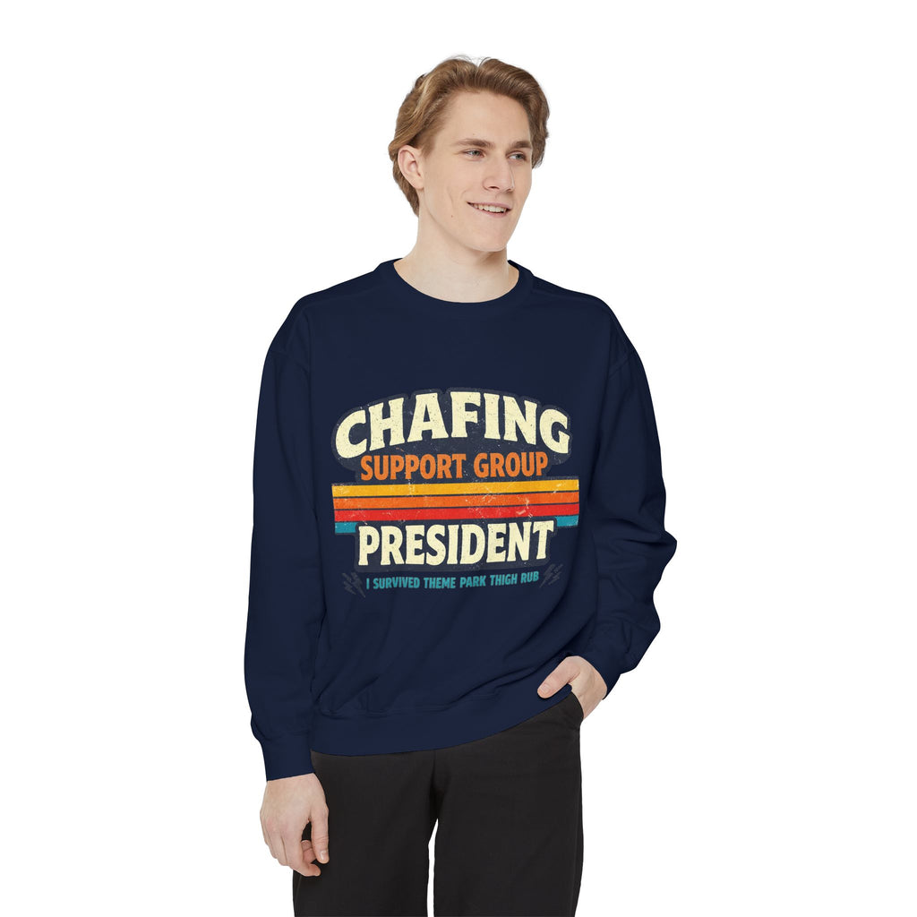 Chafing Support Group President T-Shirt — Funny Running/Marathon Recovery Tee