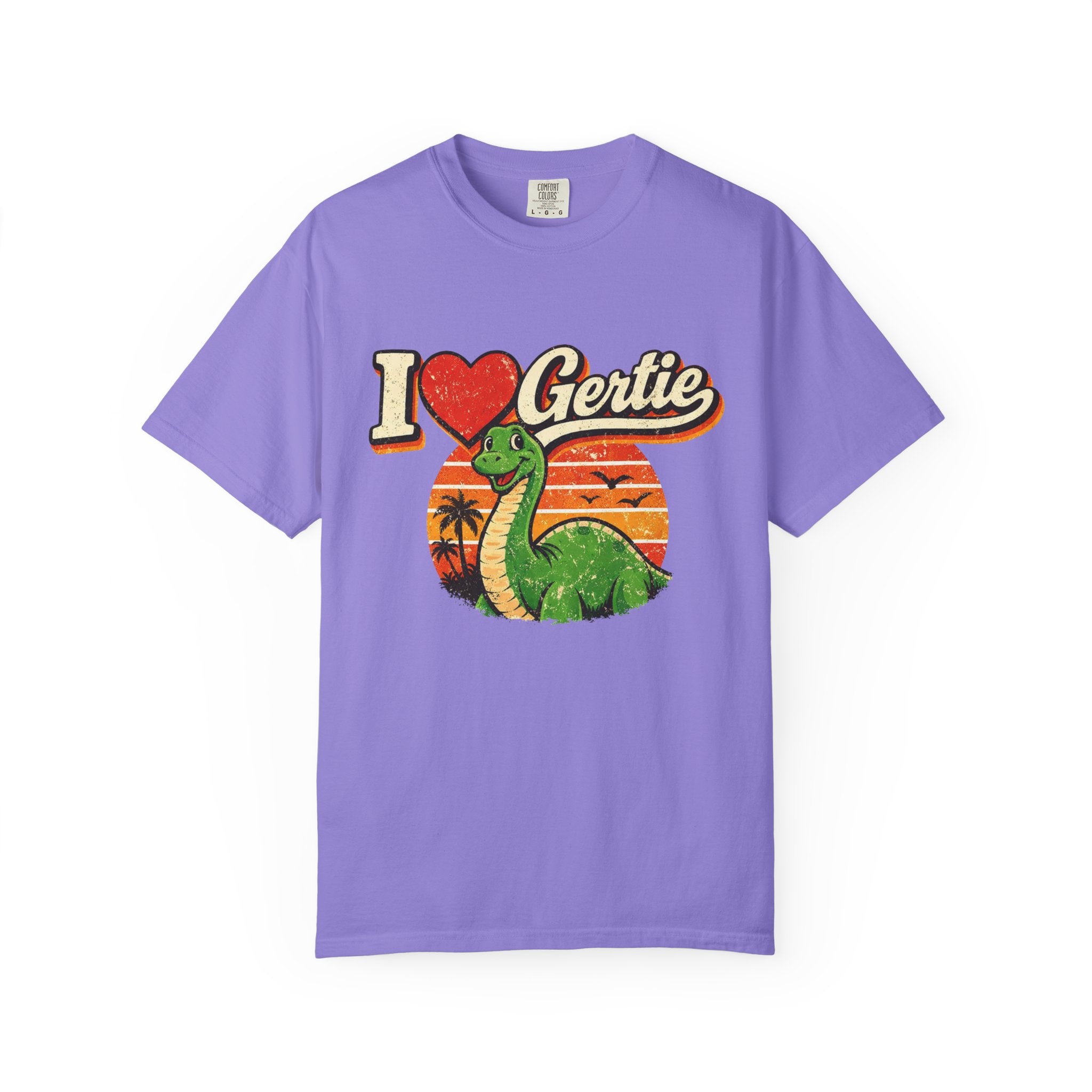 I Heart Gertie T-Shirt — Retro Dino Graphic Tee