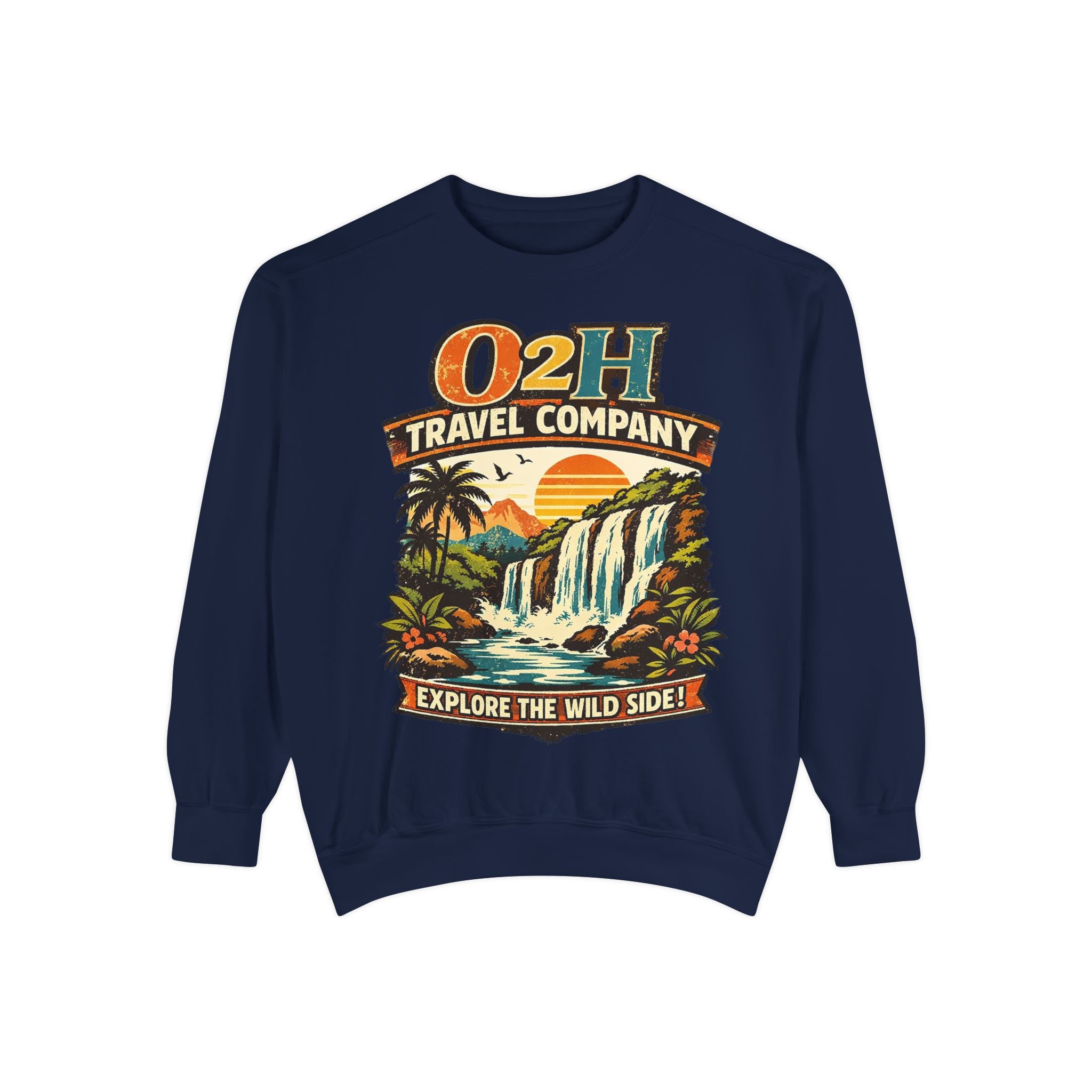 Travel Company Sweatshirt – "O2H Travel Company: Explore the Wild Side"