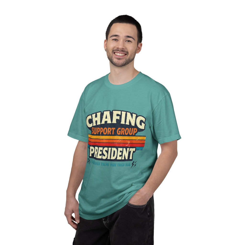 Chafing Support Group President T-Shirt — Funny Running/Marathon Recovery Tee