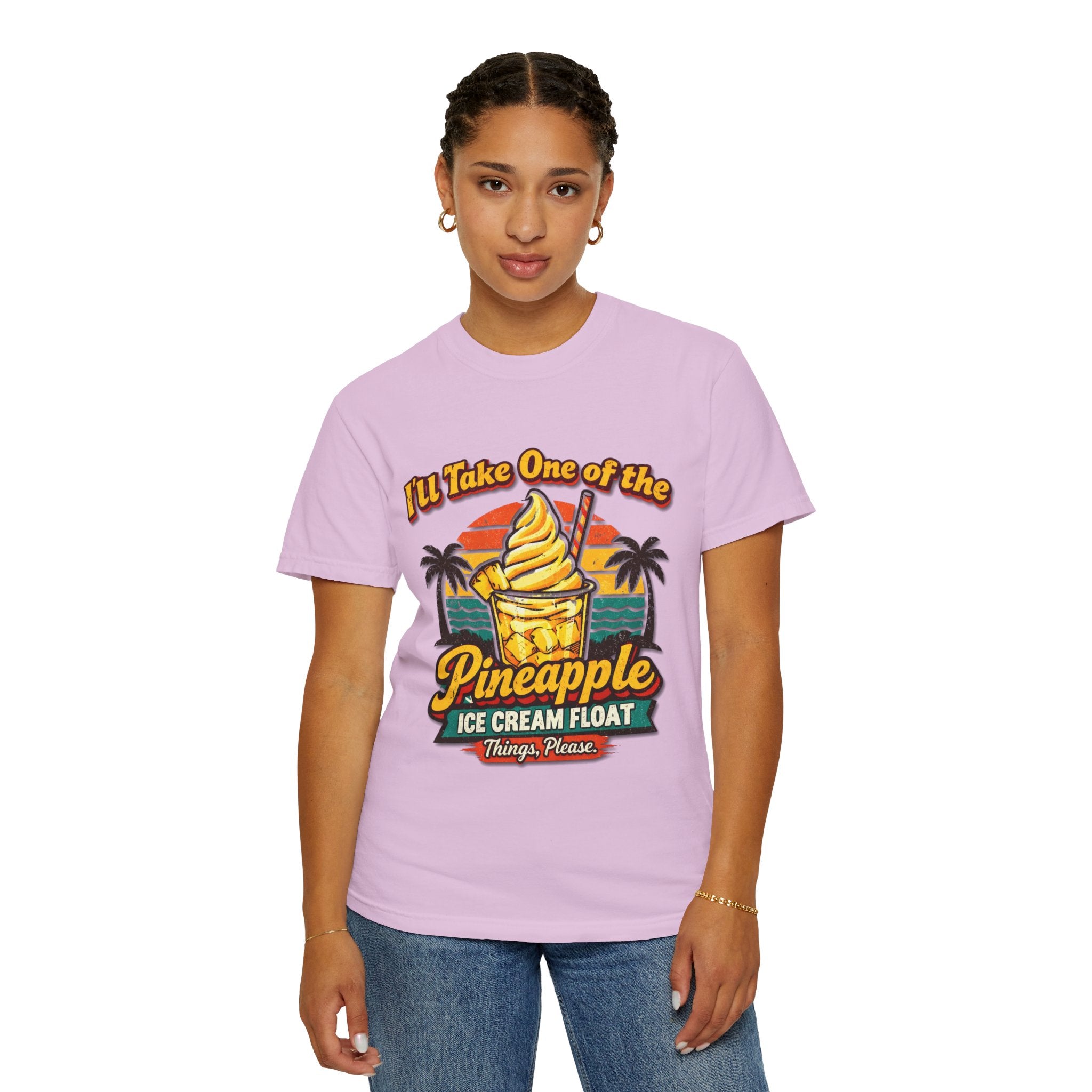 Pineapple Ice Cream Float T‑Shirt — "I'll Take One of the Pineapple Ice Cream Float" Tropical Tee