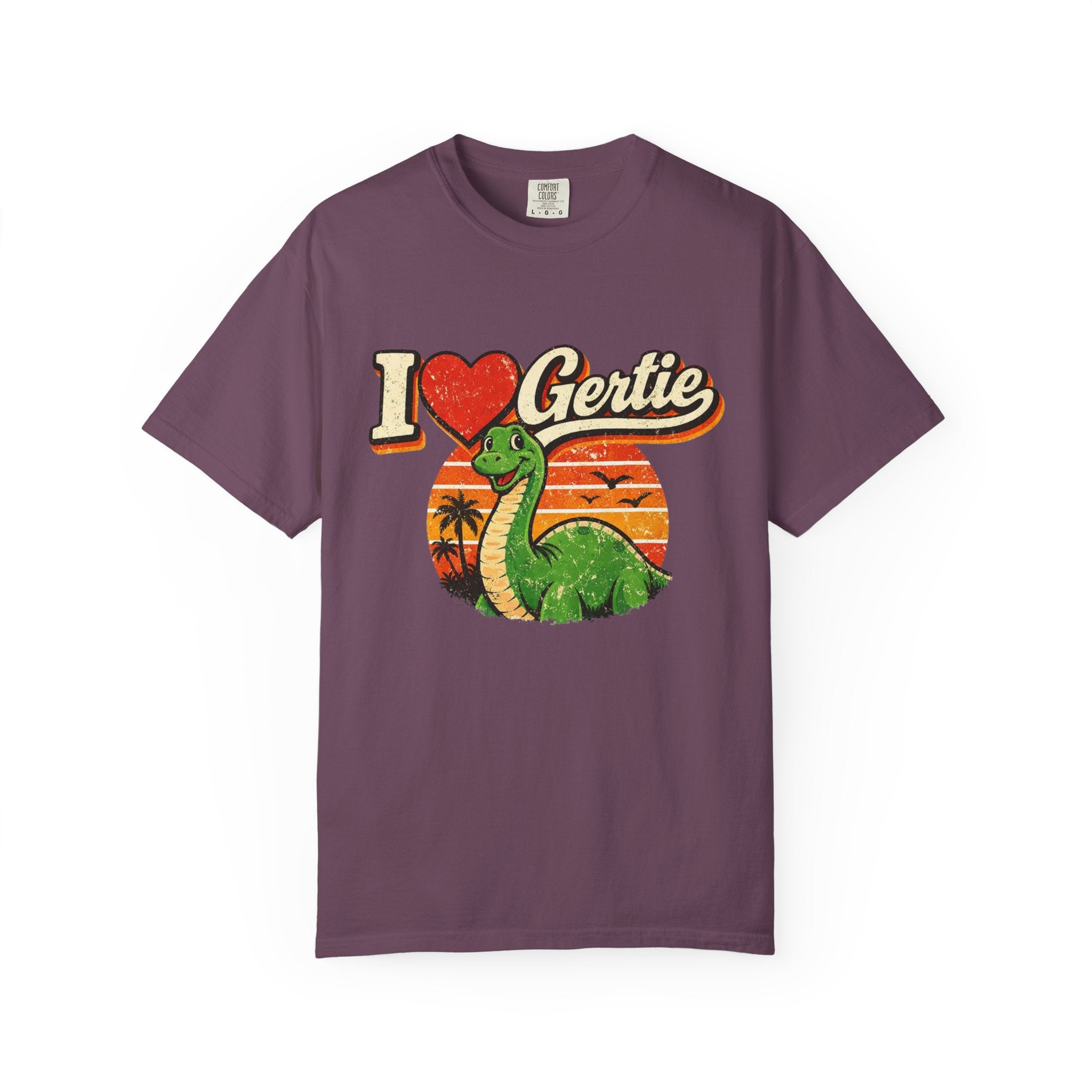 I Heart Gertie T-Shirt — Retro Dino Graphic Tee