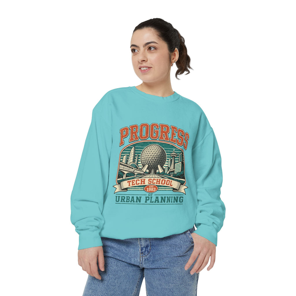 Copy of Urban Planning Tech School T-Shirt — "Progress" Vintage Campus Graphic Tee