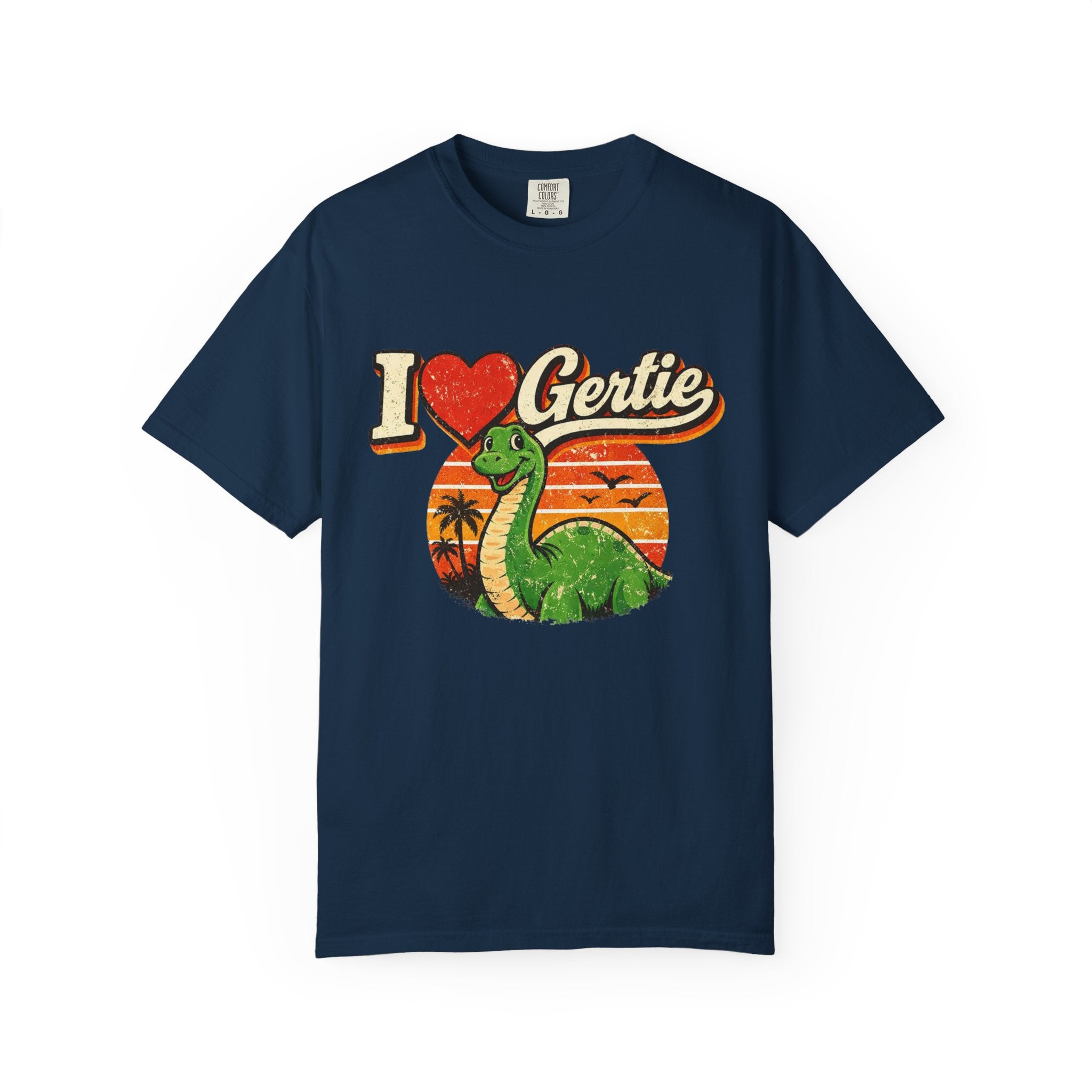 I Heart Gertie T-Shirt — Retro Dino Graphic Tee
