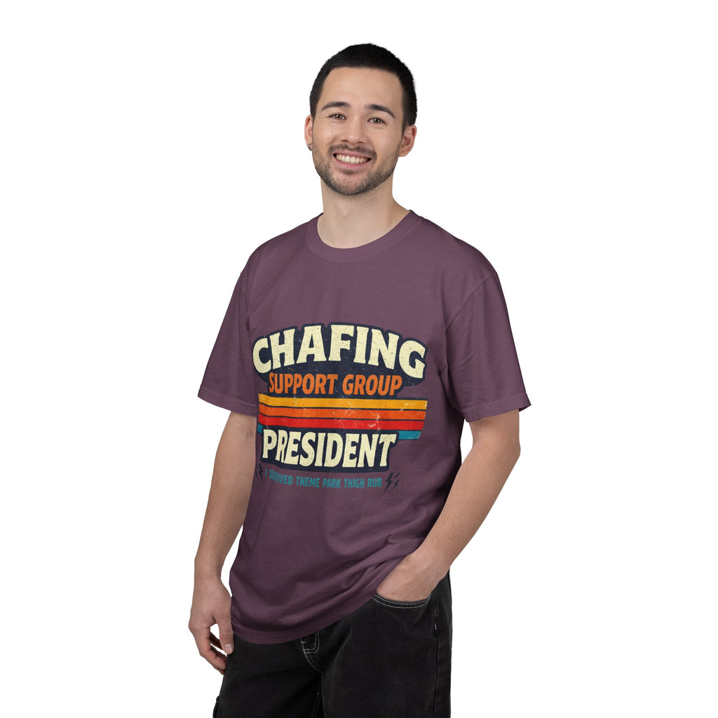 Chafing Support Group President T-Shirt — Funny Running/Marathon Recovery Tee