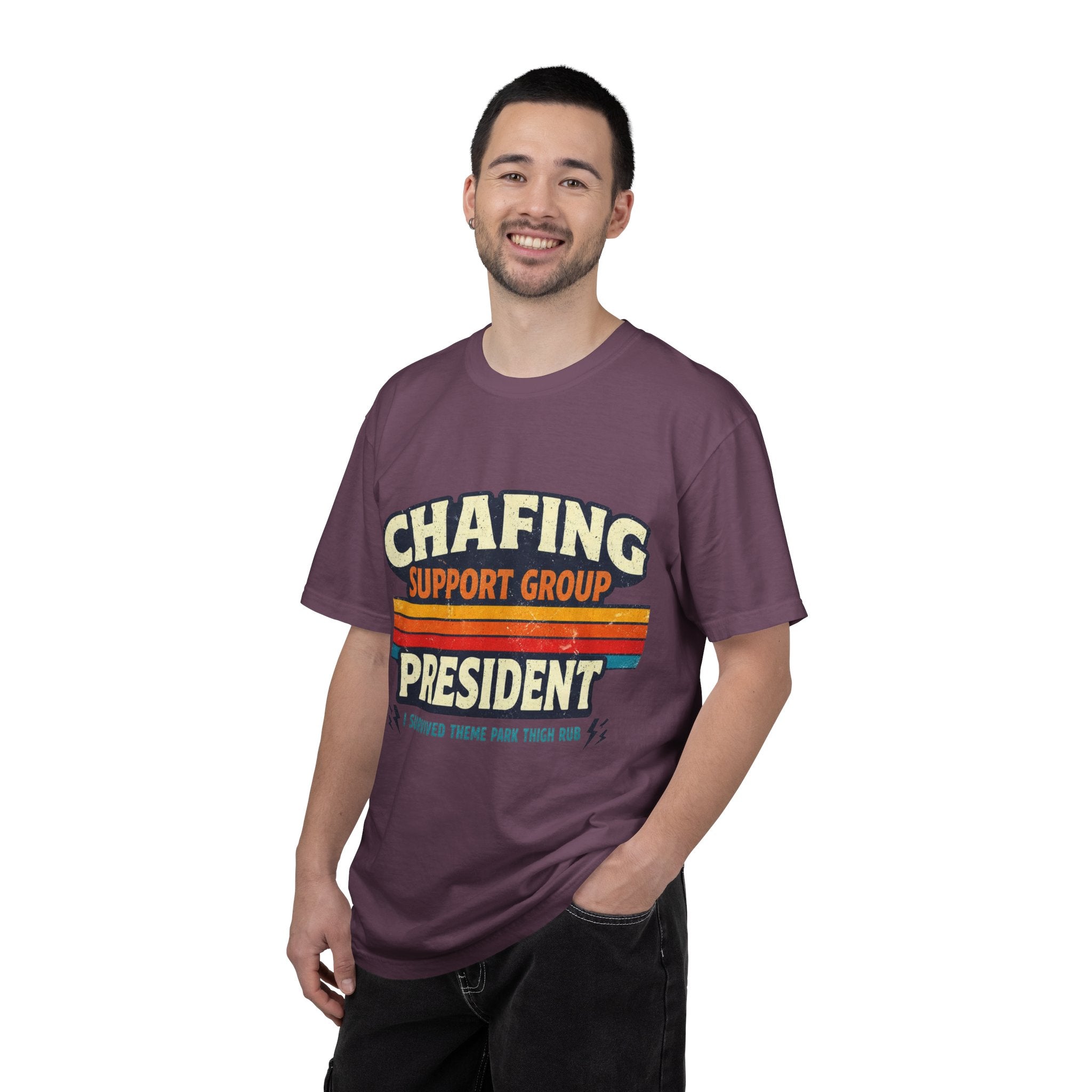 Chafing Support Group President T-Shirt — Funny Running/Marathon Recovery Tee