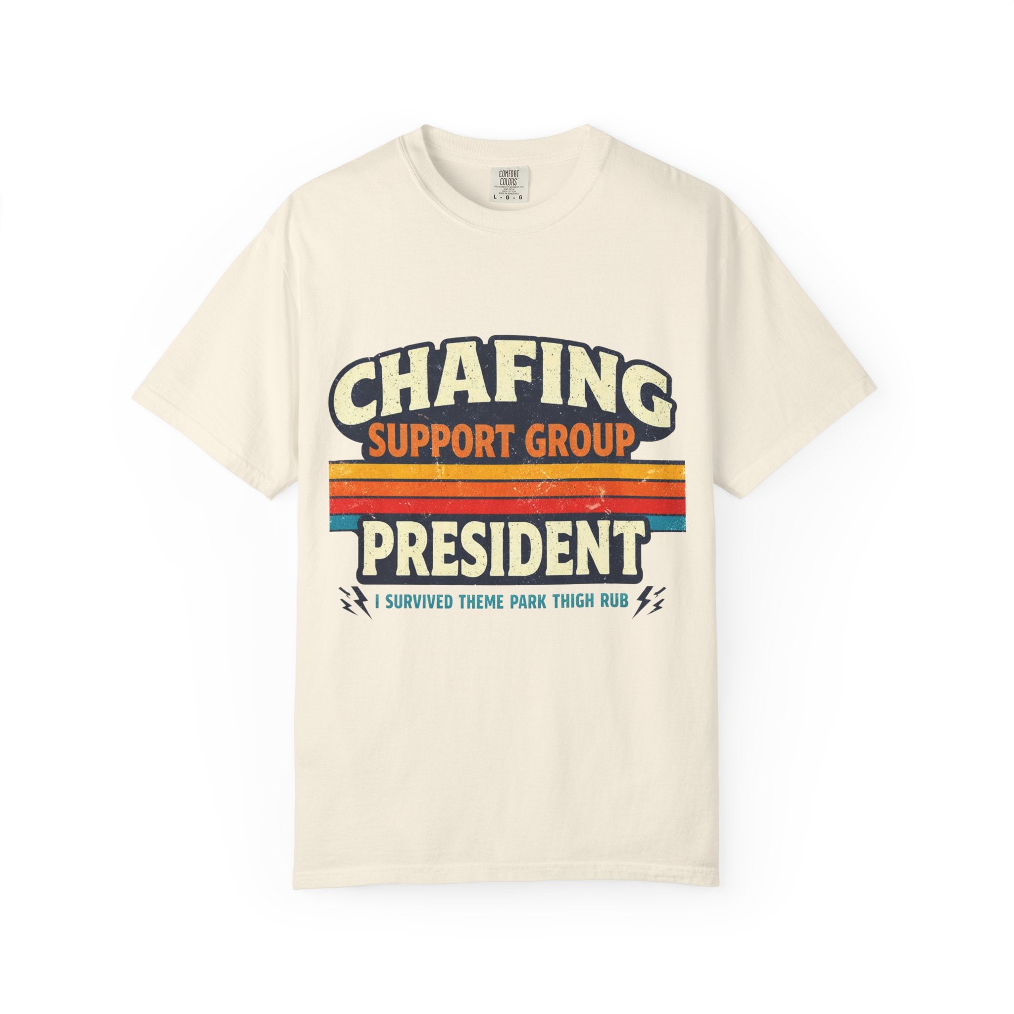 Chafing Support Group President T-Shirt — Funny Running/Marathon Recovery Tee