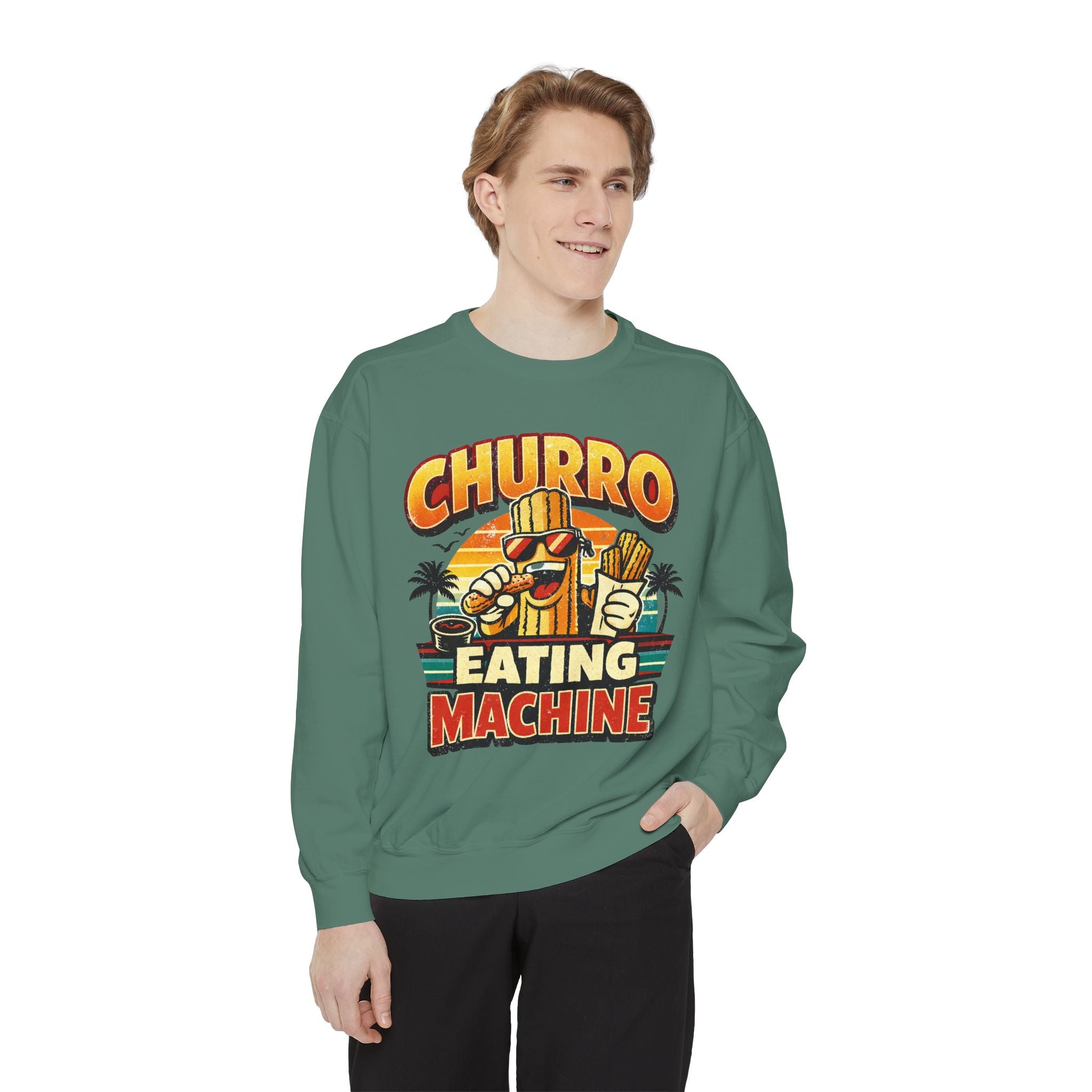 Churro Eating Machine Sweatshirt