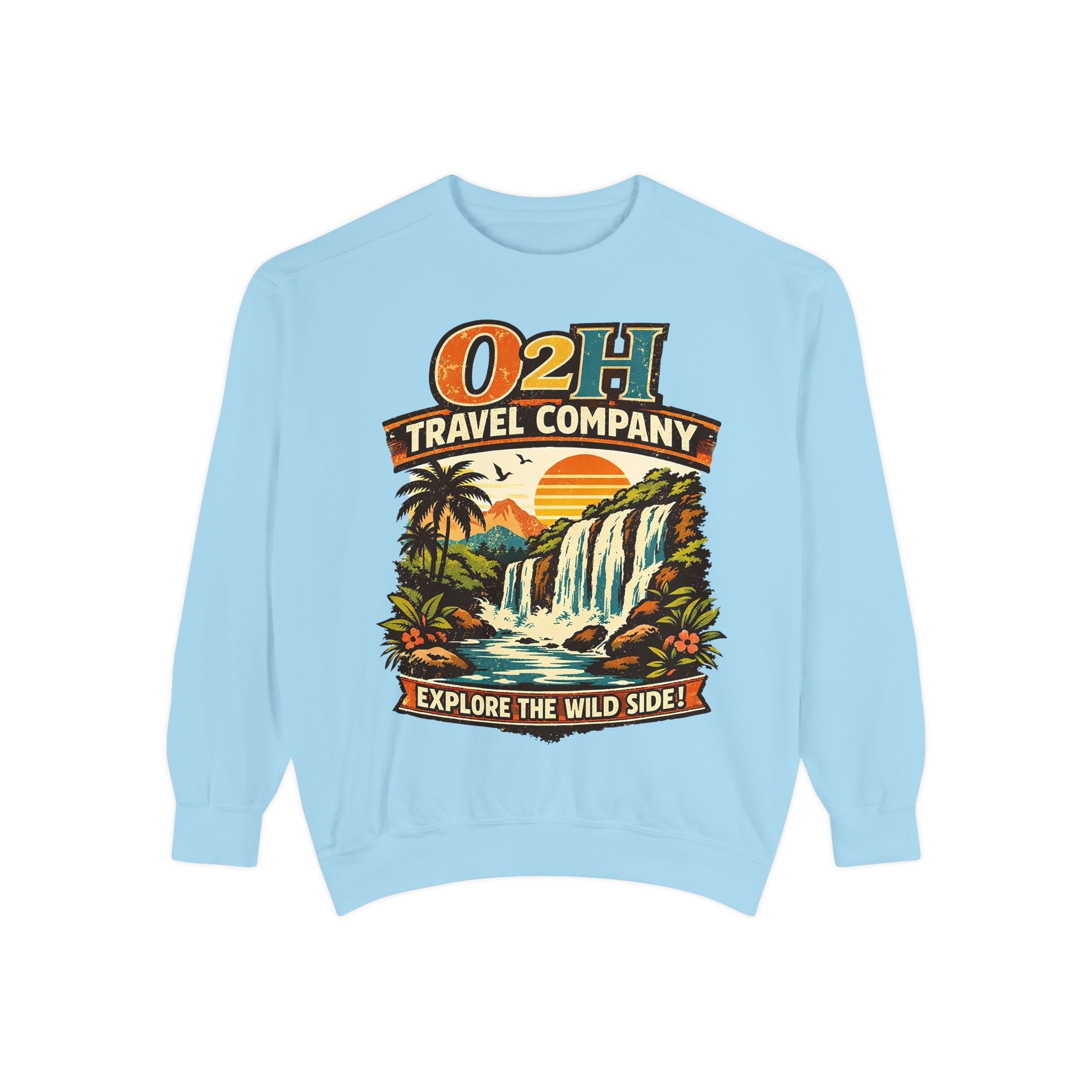 Travel Company Sweatshirt – "O2H Travel Company: Explore the Wild Side"