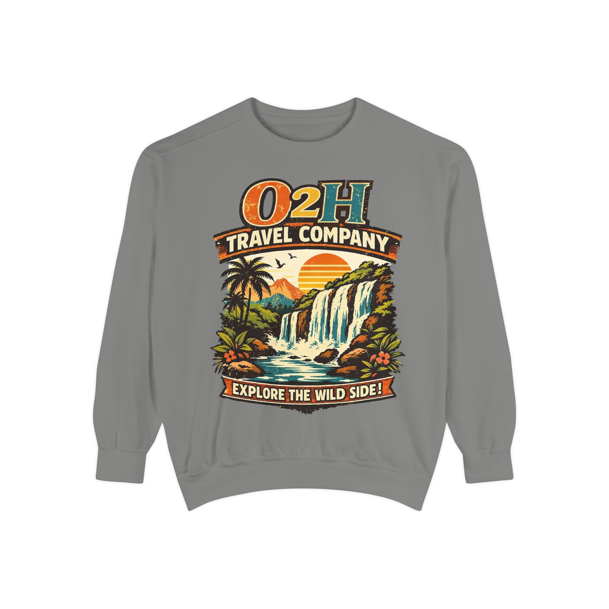 Travel Company Sweatshirt – "O2H Travel Company: Explore the Wild Side"